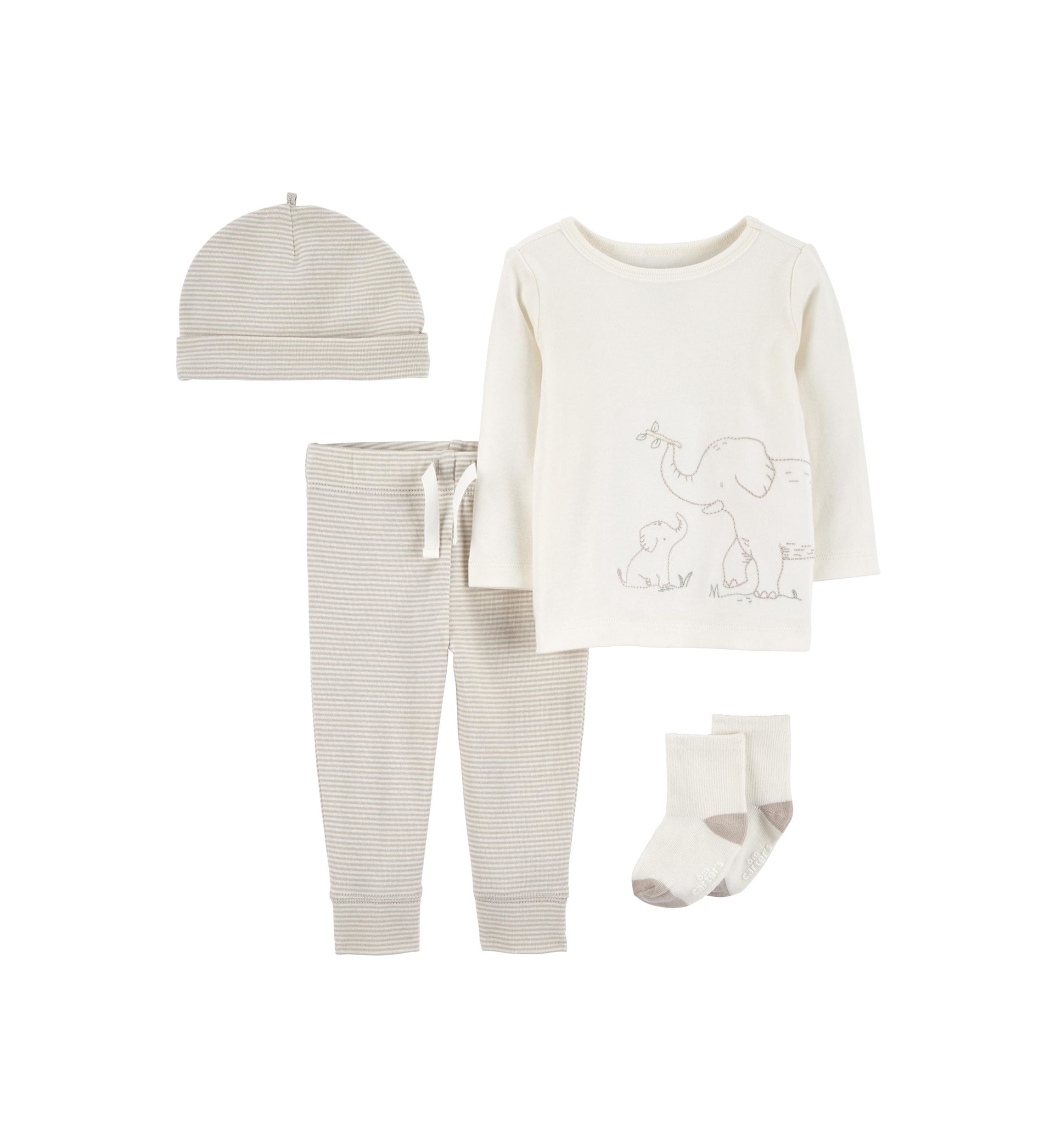 Baby Boys Ribbed Set