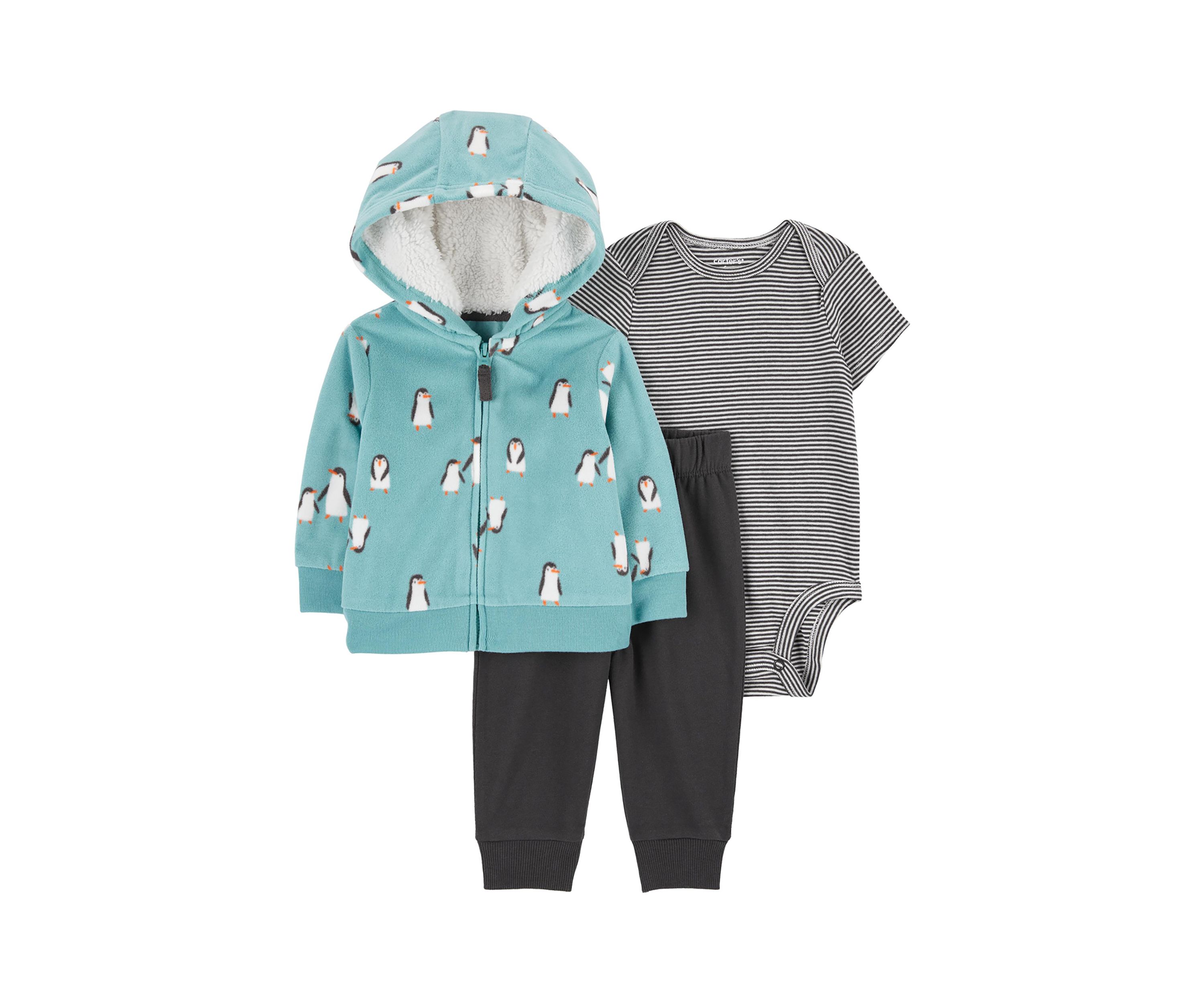 Baby Boys 3 Piece Jacket Set
