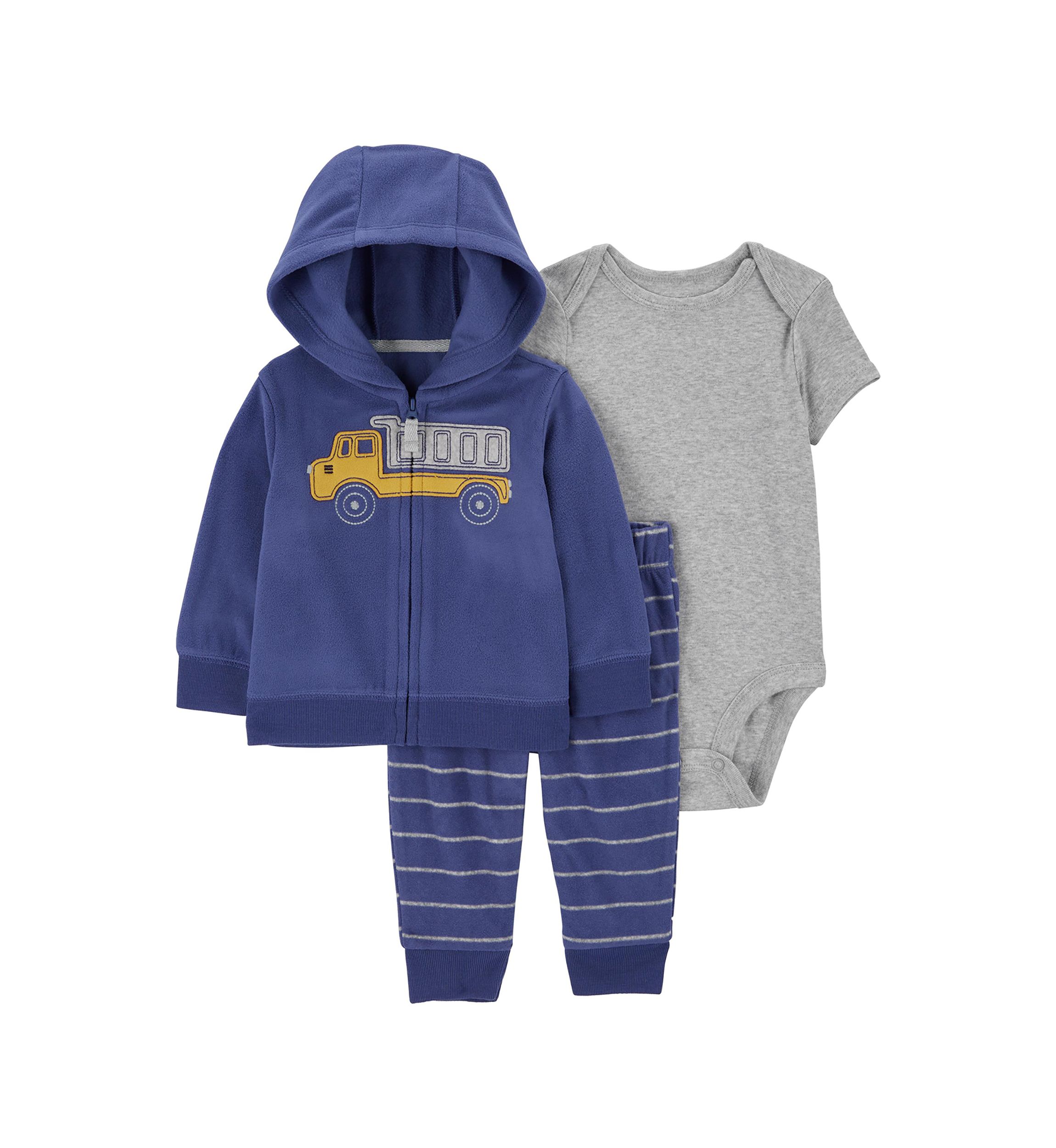 Baby Boy 3 Piece Jacket Set