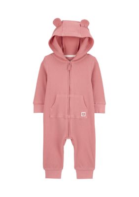 Baby Girls Thermal Fleece Jumpsuit