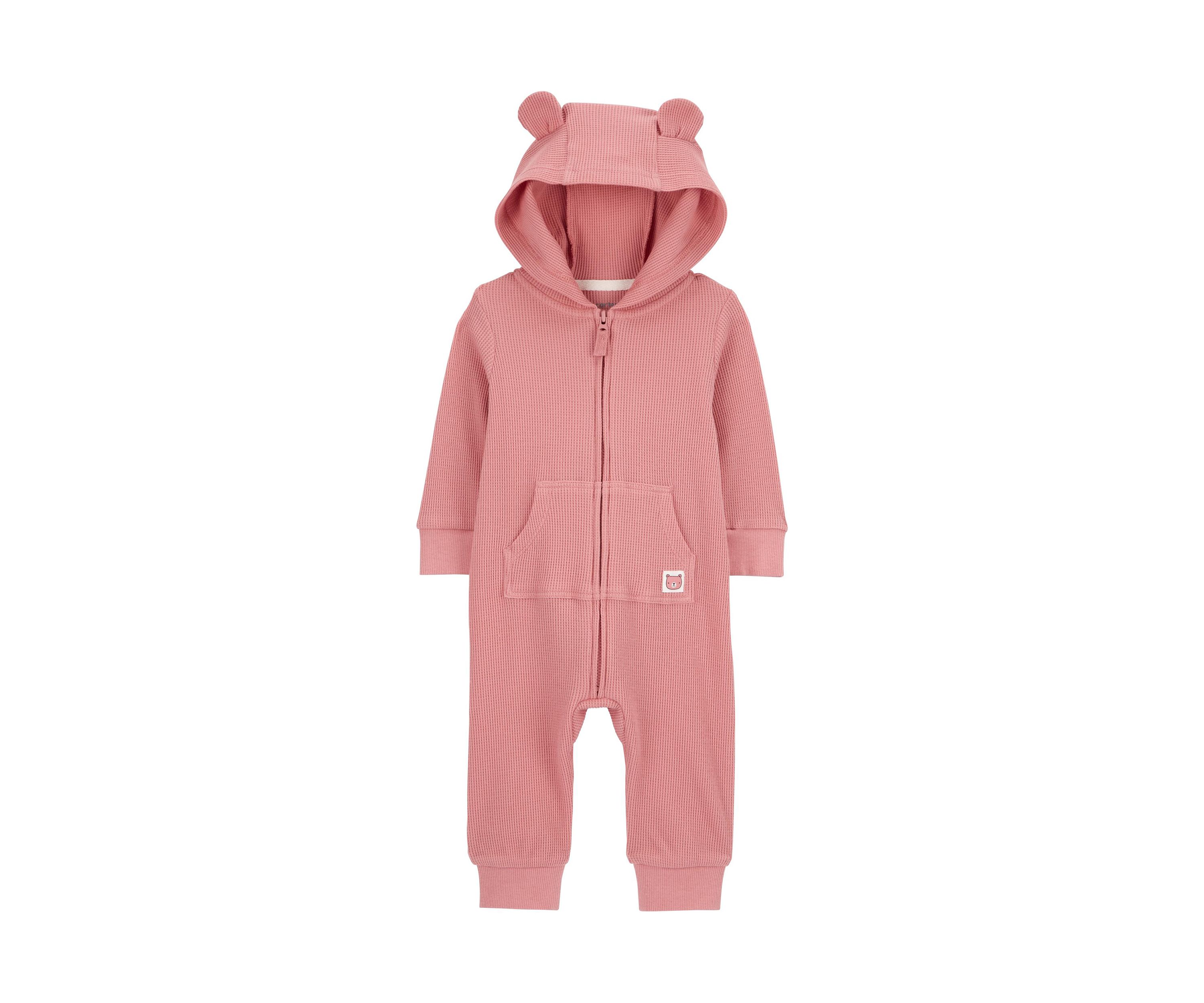 Baby Girls Thermal Fleece Jumpsuit