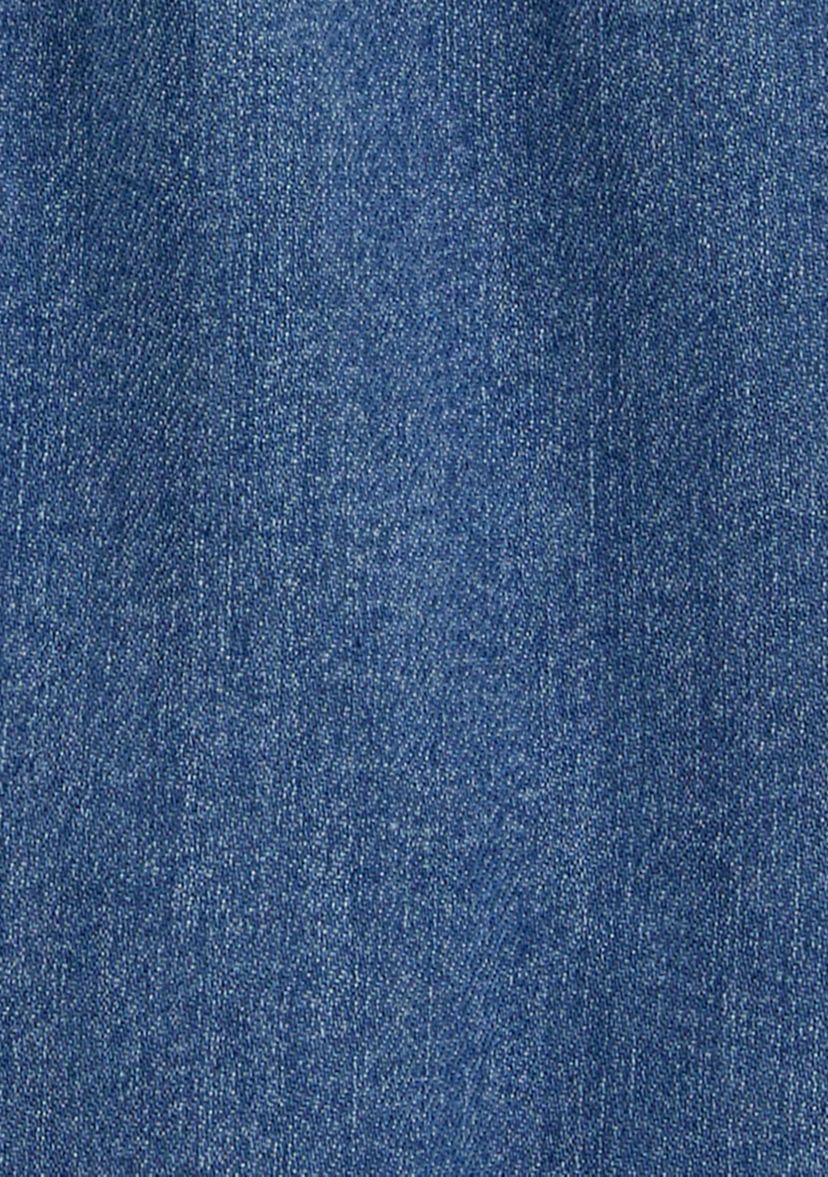 Baby Girls Denim Jumper Dress Set