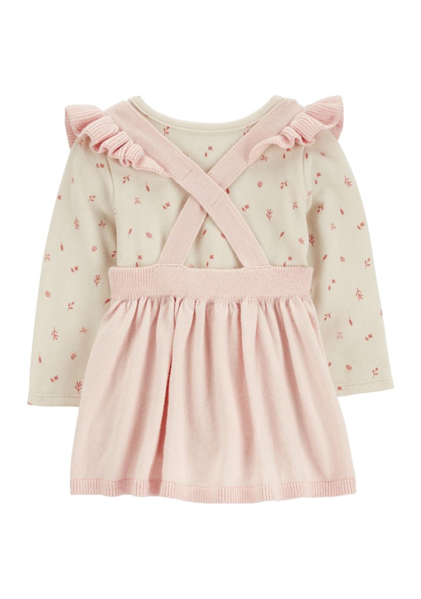 Baby Girls Jumper Dress Set