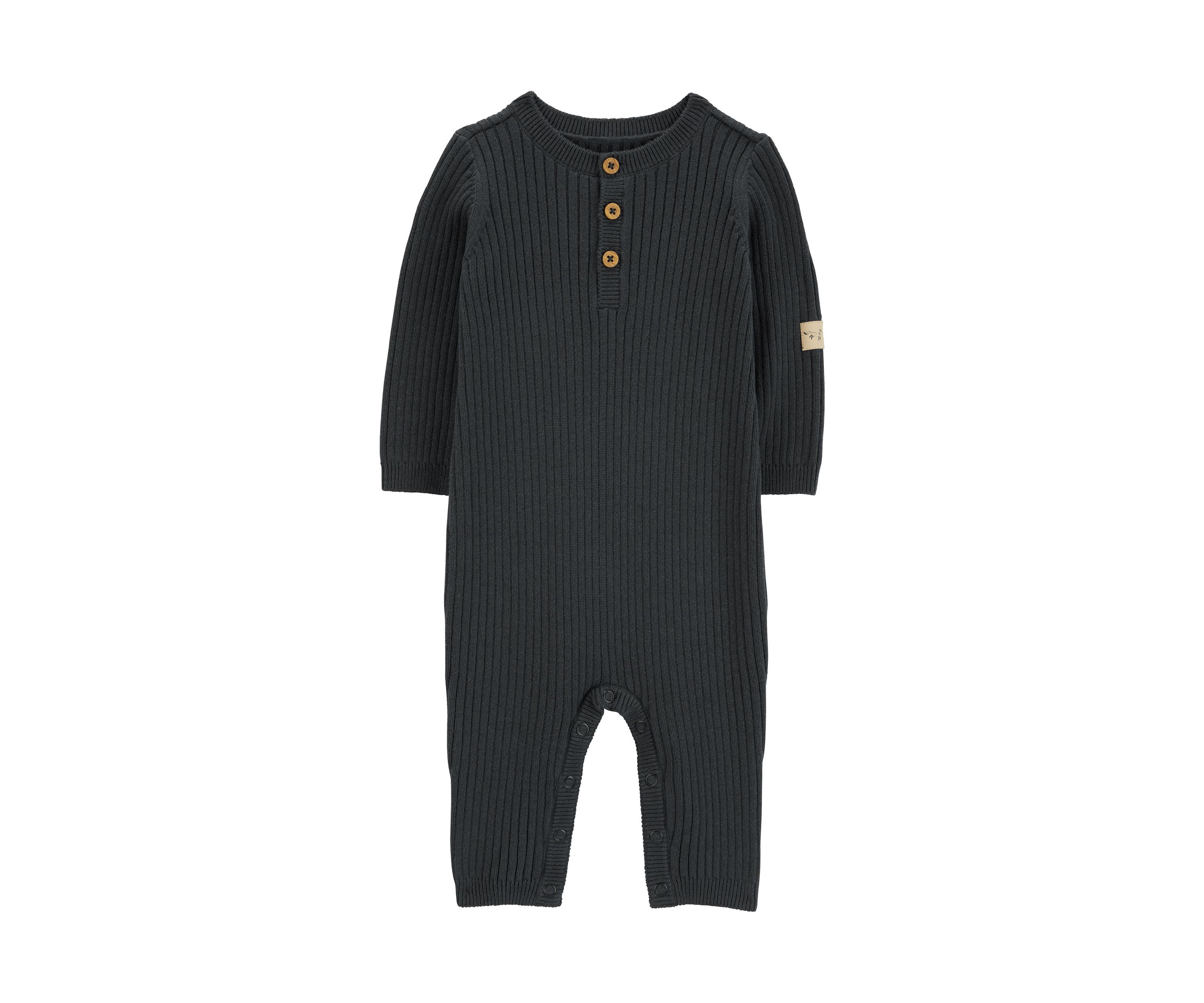 Baby Boys Sweater Knit Jumpsuit