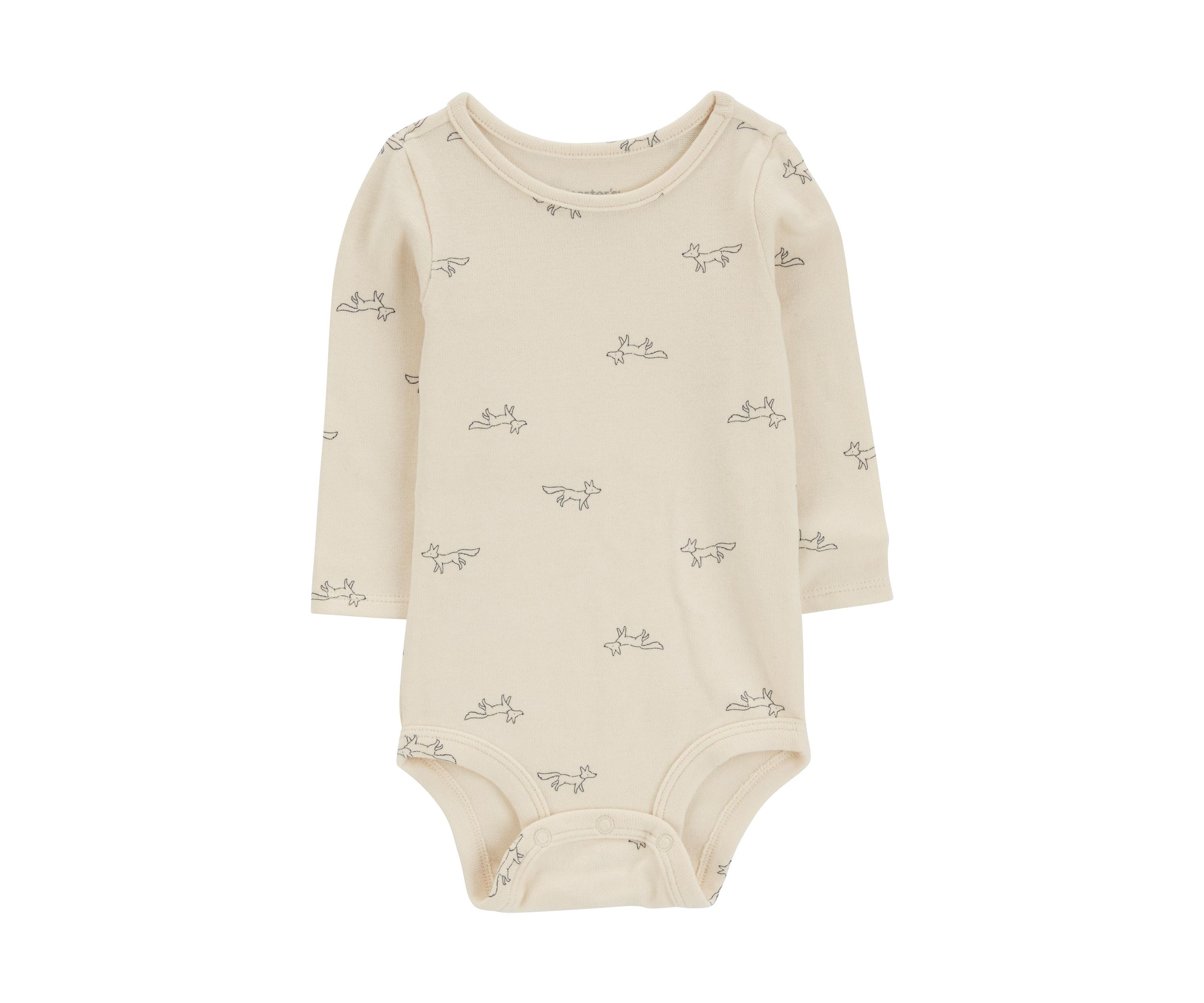 Baby Boys Printed Bodysuit and Coveralls Set