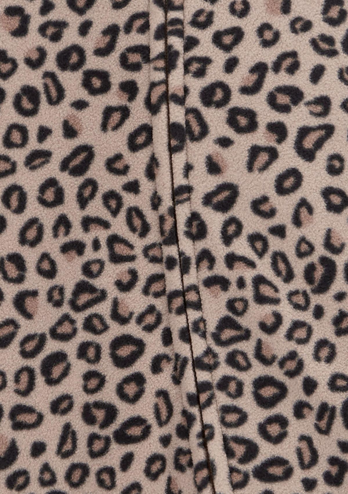 Baby Girls Microfleece Printed Footie Pajamas