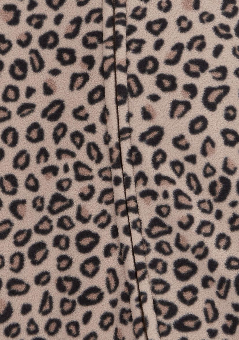 Baby Girls Microfleece Printed Footie Pajamas