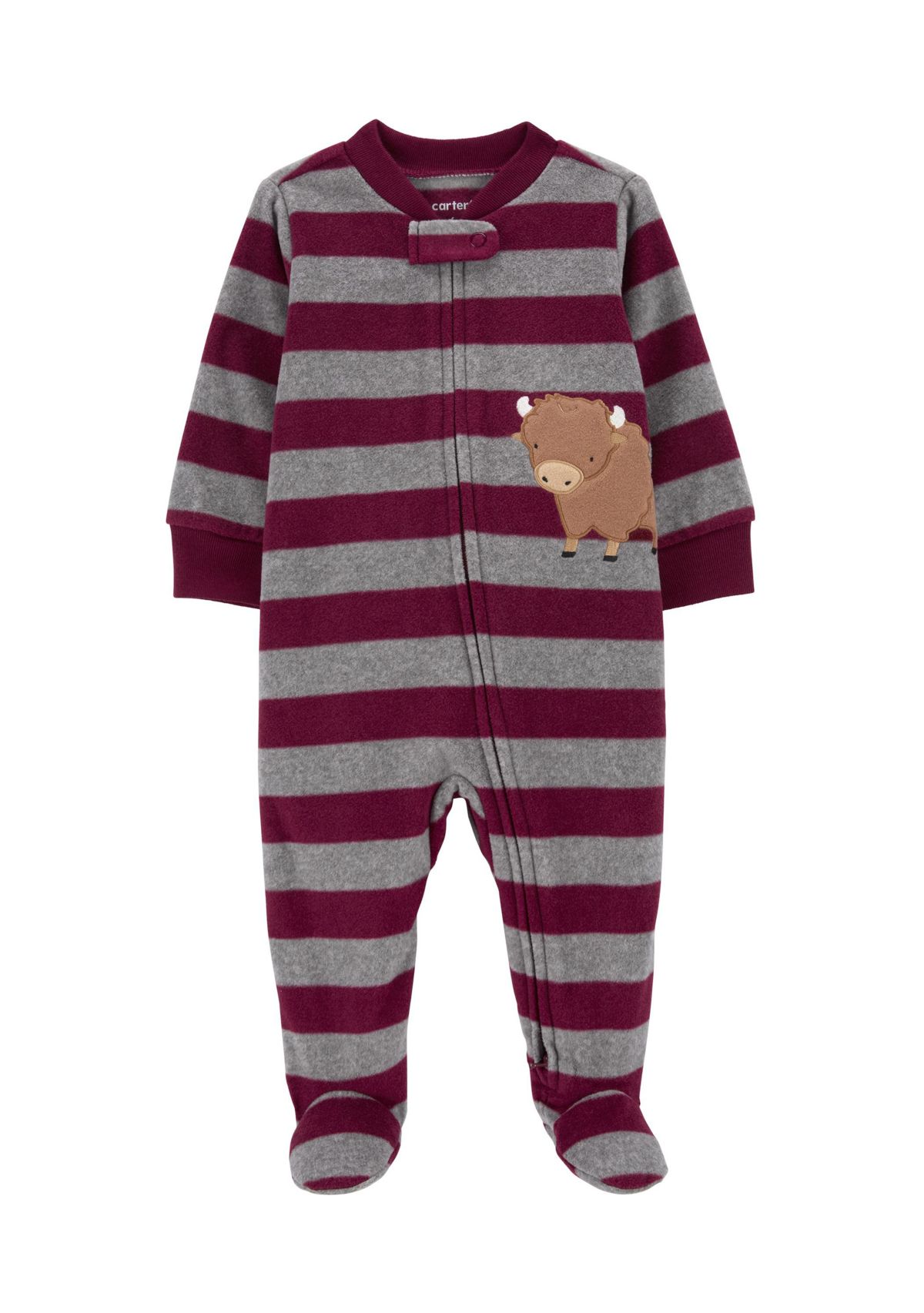 Baby Boys Microfleece Footie Pajamas
