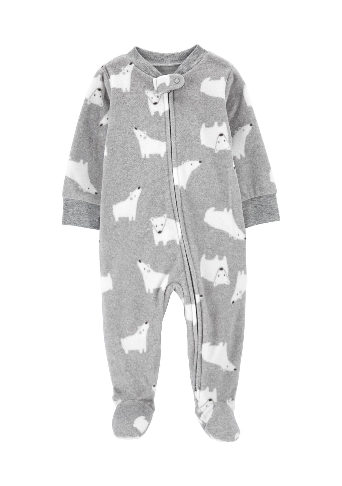 Baby Boys Microfleece Footie Pajamas