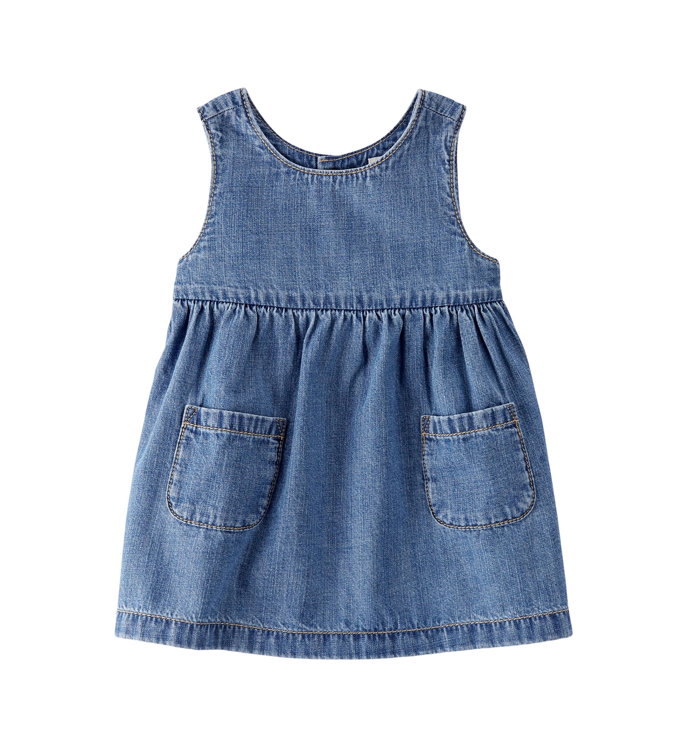Baby Girls Chambray Dress