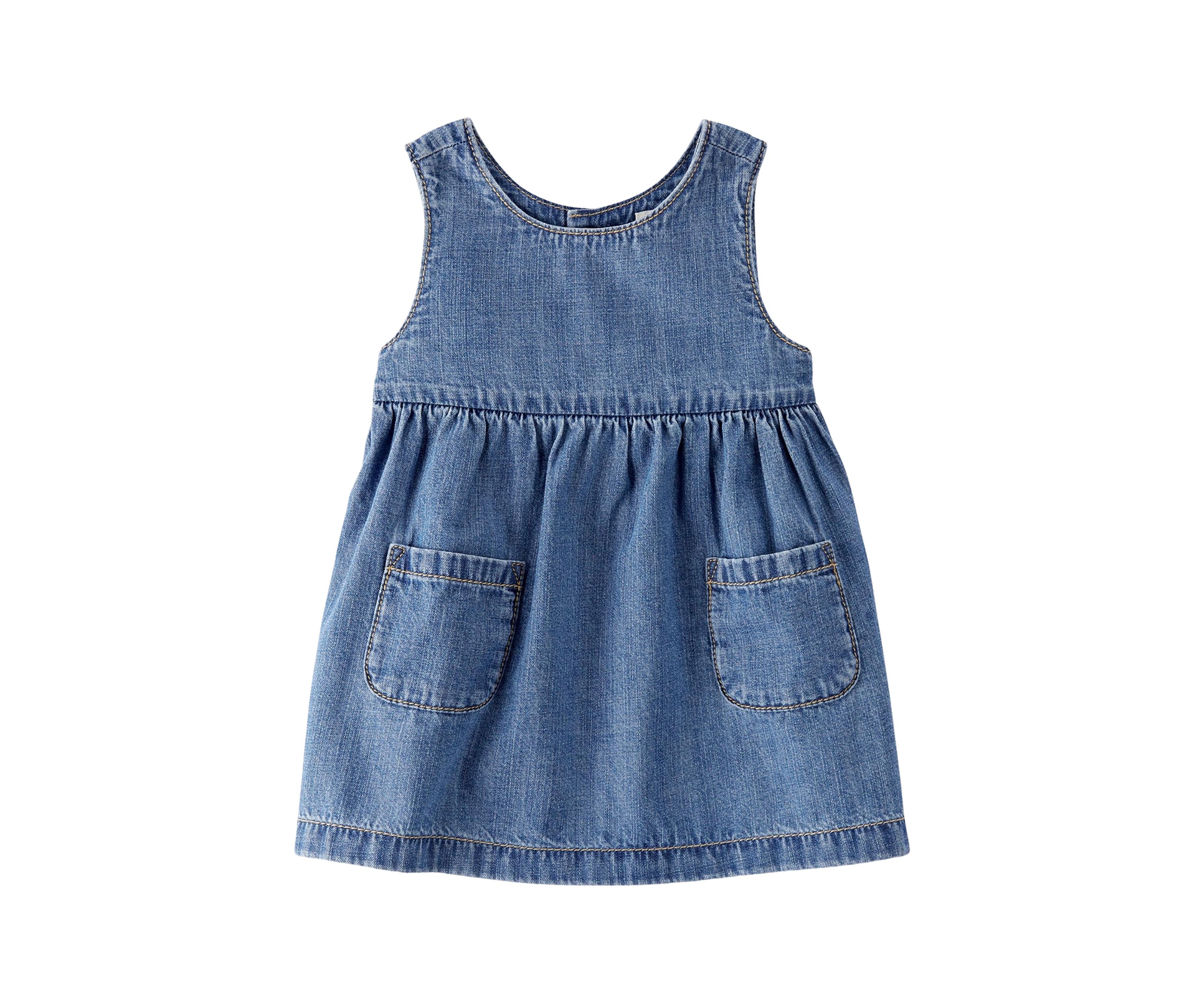 Baby Girls Chambray Dress