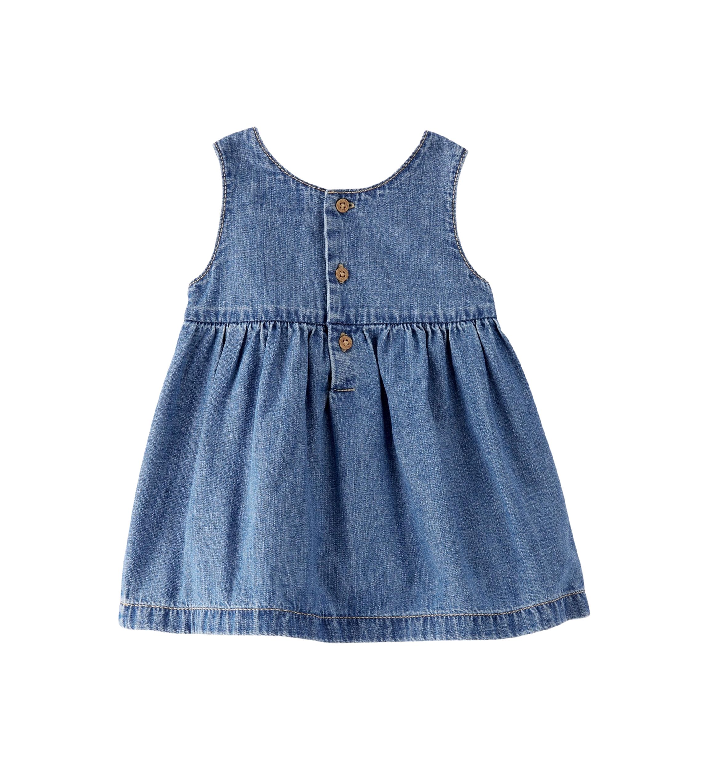 Baby Girls Chambray Dress