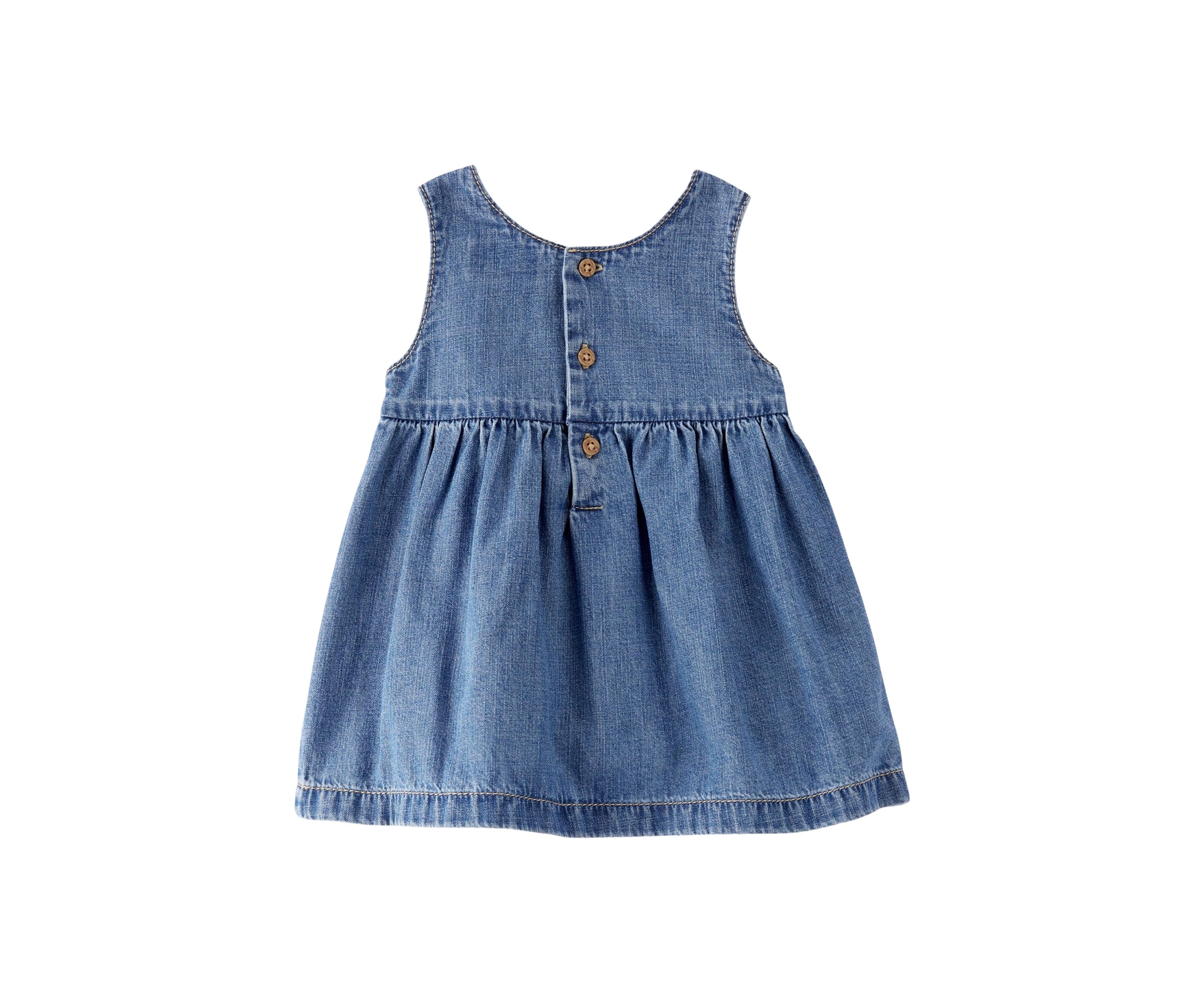 Baby Girls Chambray Dress