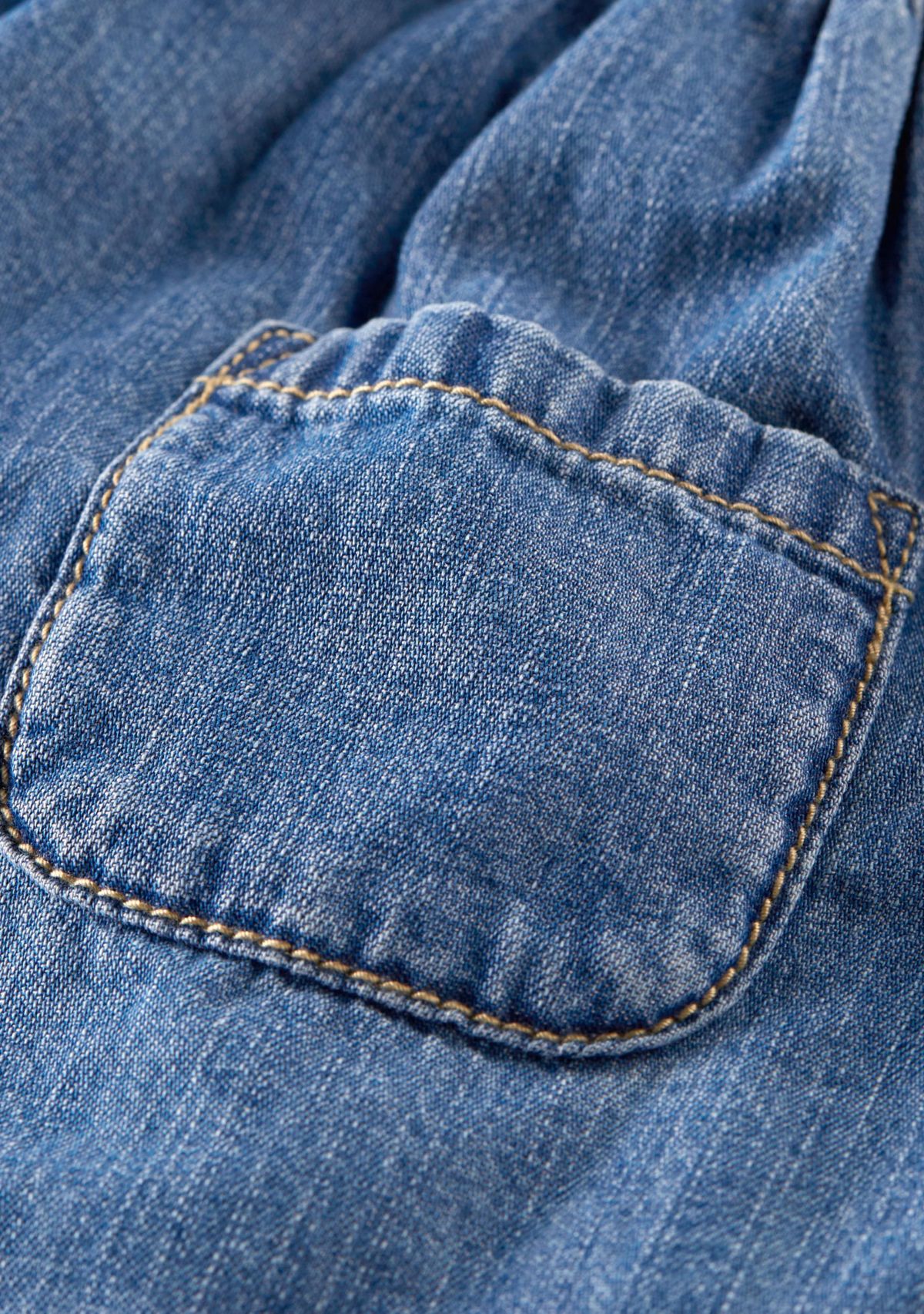 Baby Girls Chambray Dress