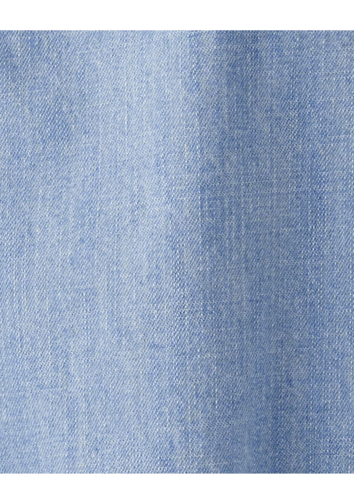 Baby Girls Chambray Jumpsuit 