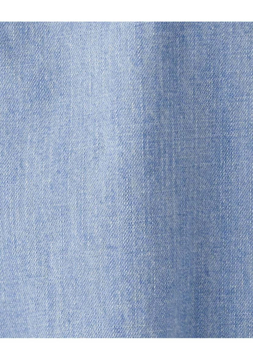 Baby Girls Chambray Jumpsuit 