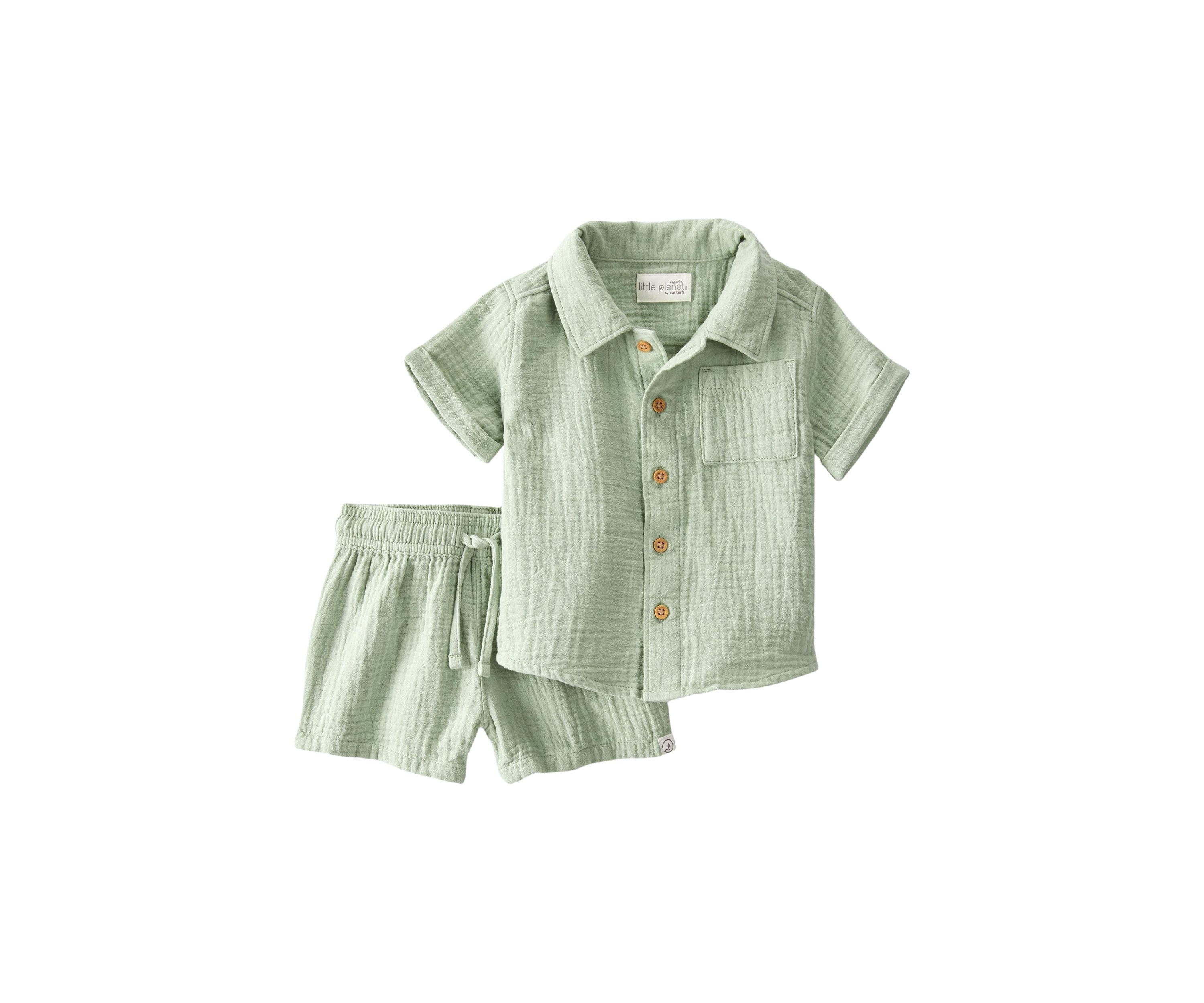 Baby Boys Woven Set 