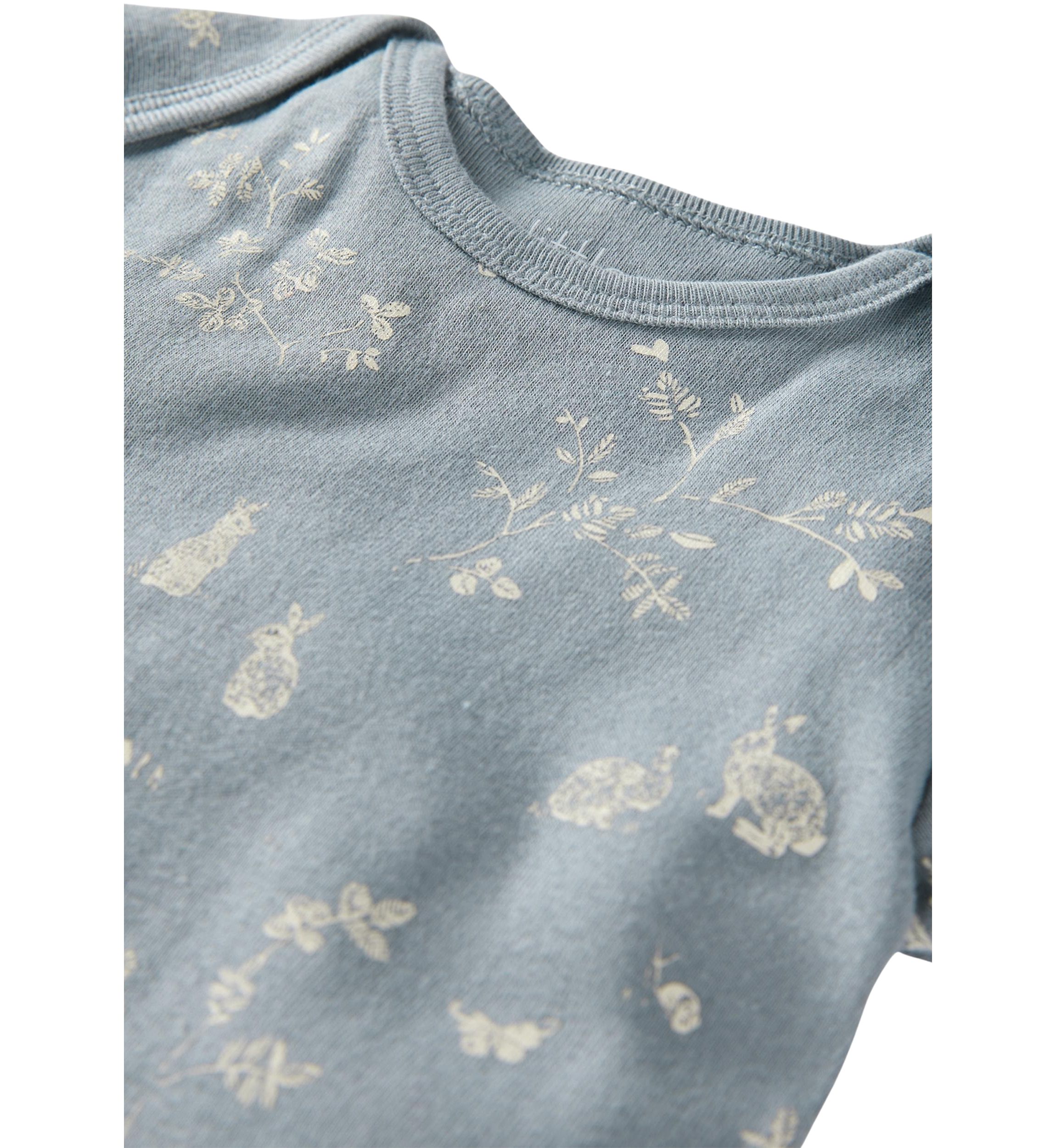 Baby Girls Printed Bodysuit Set - 3 Pack