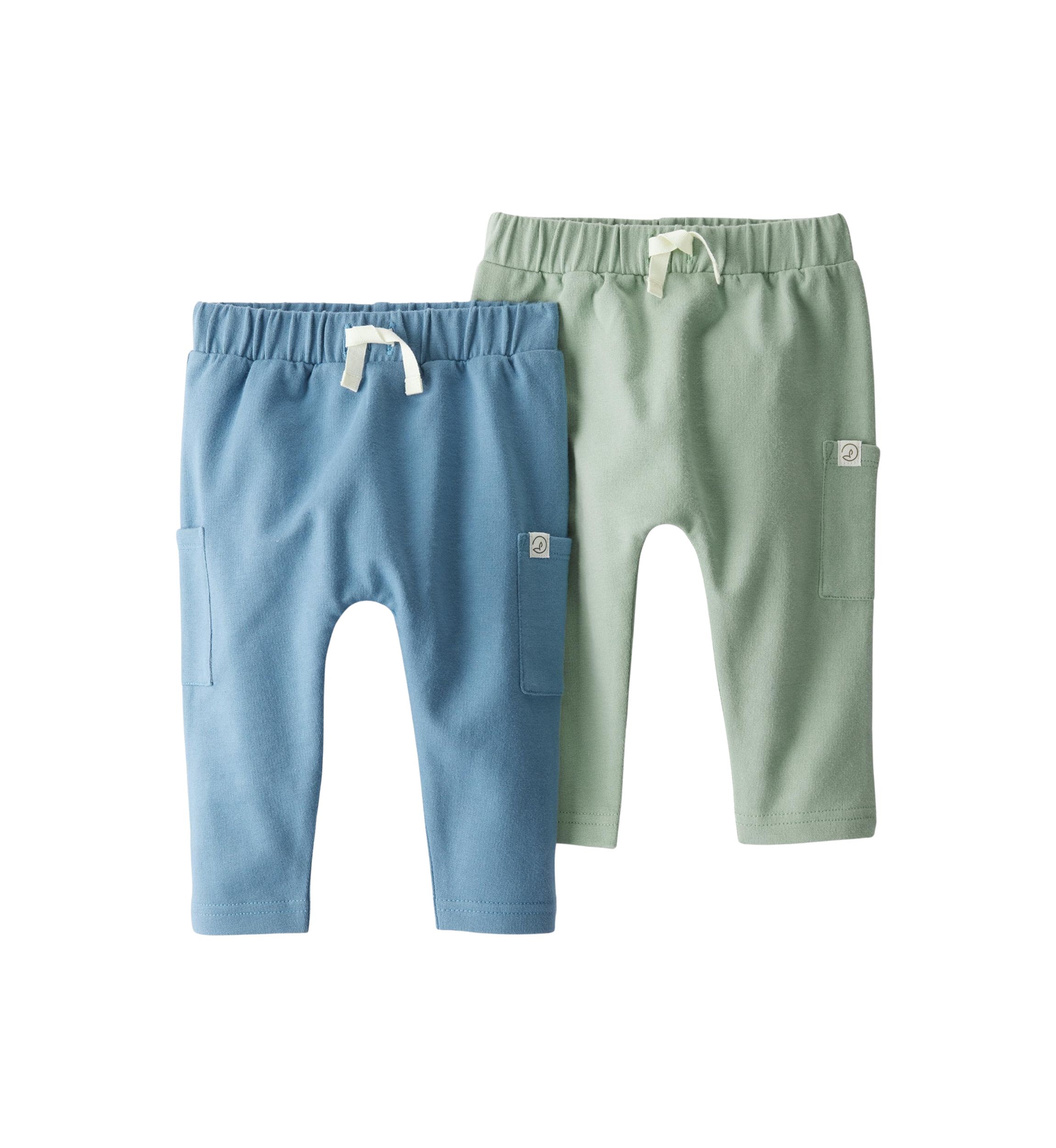Baby Drawstring Pants - 2 Pack