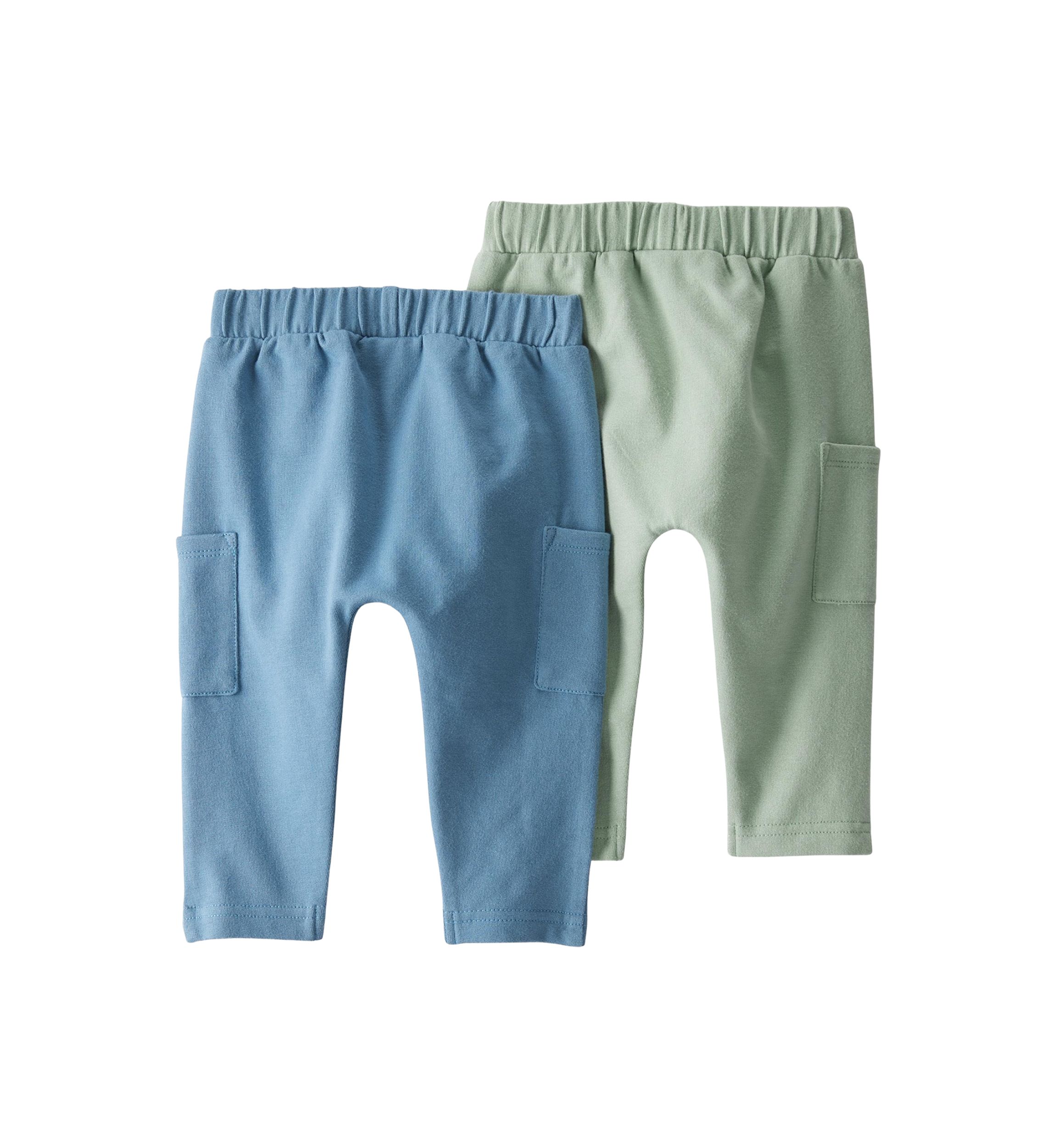 Baby Drawstring Pants - 2 Pack