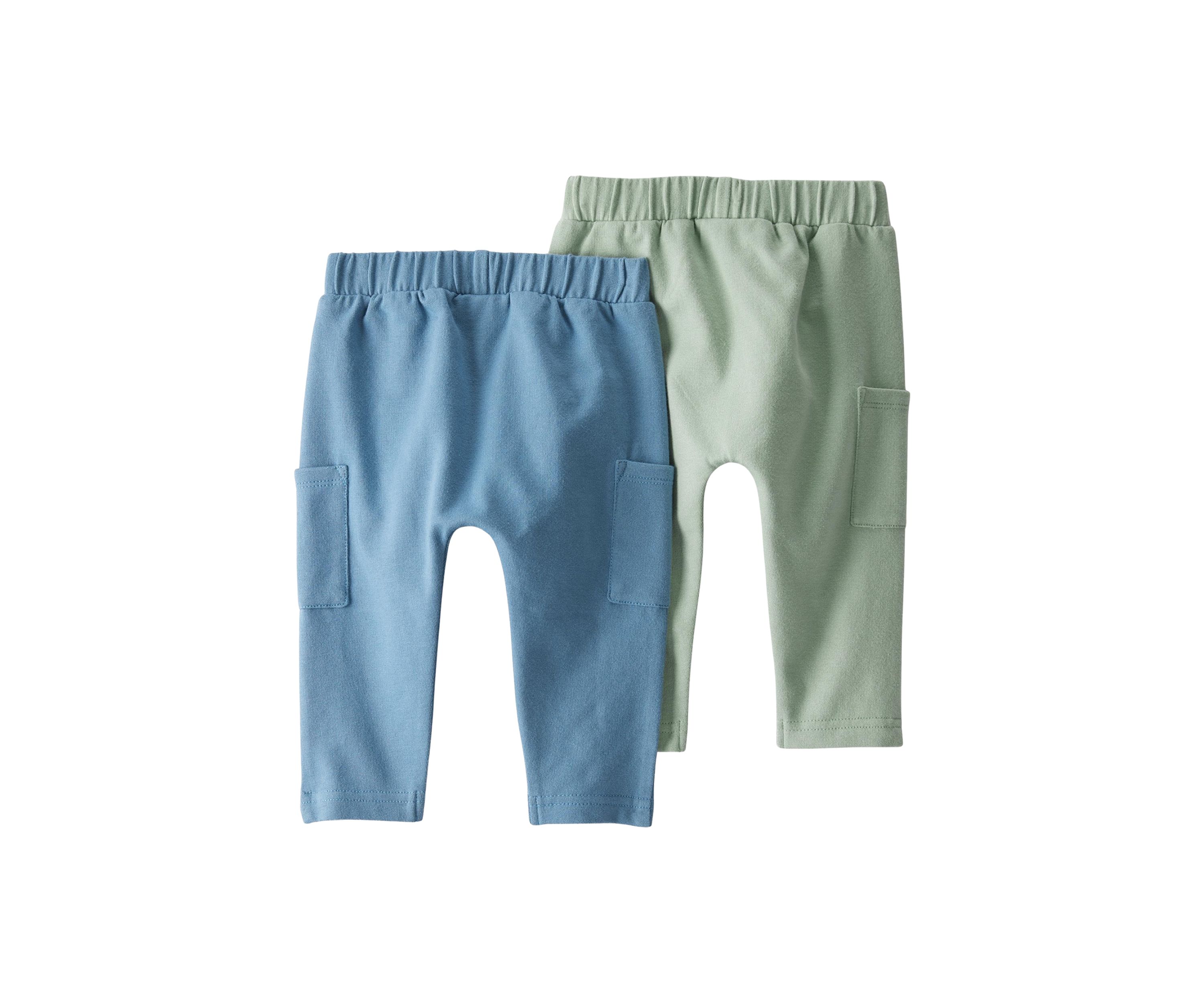 Baby Drawstring Pants - 2 Pack