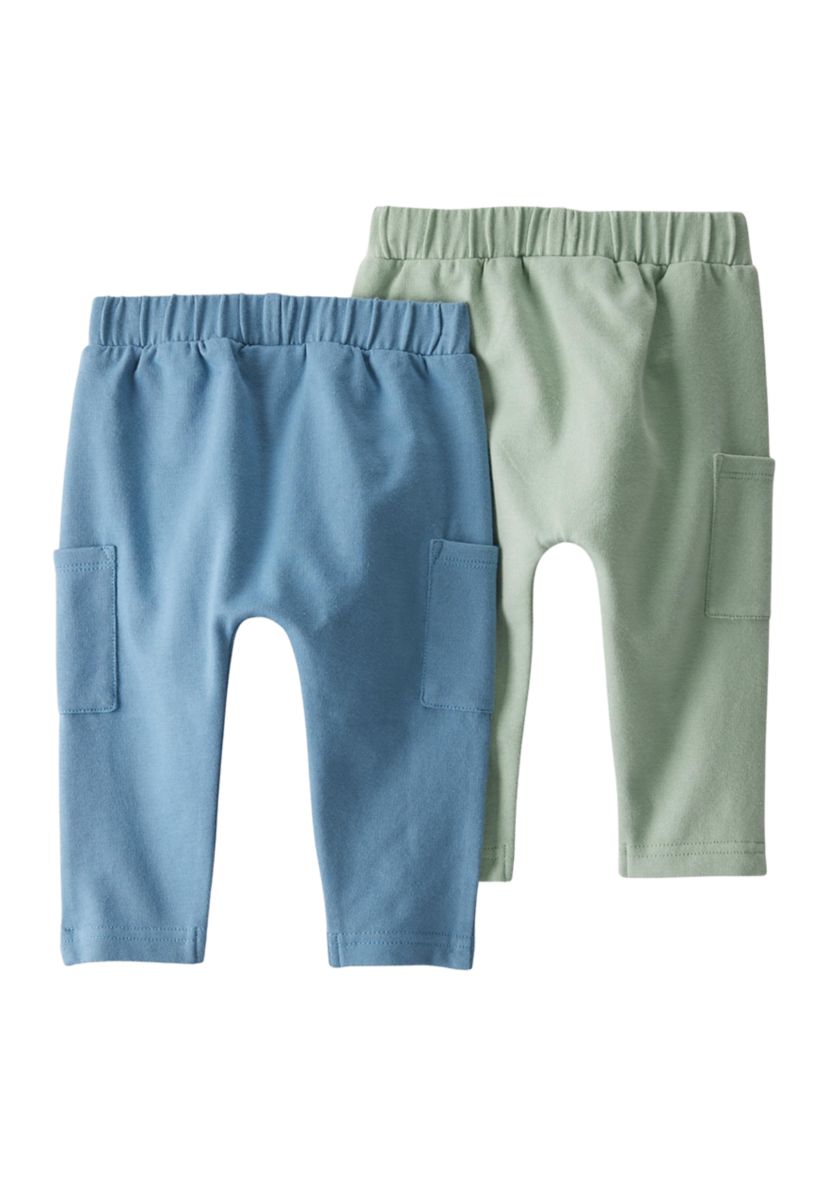Baby Drawstring Pants - 2 Pack
