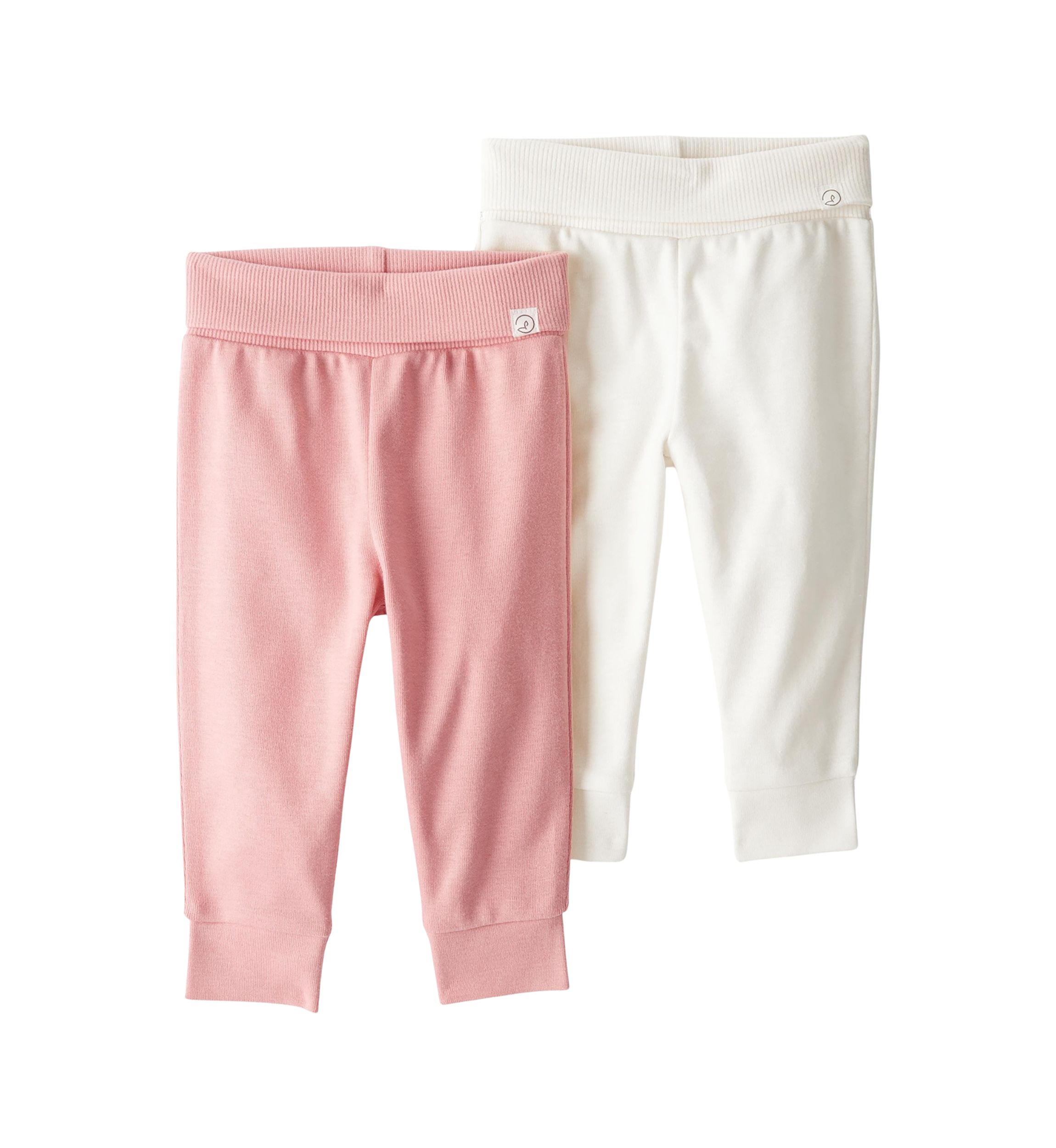 Baby Girls Jogger Pants - 2 Pack
