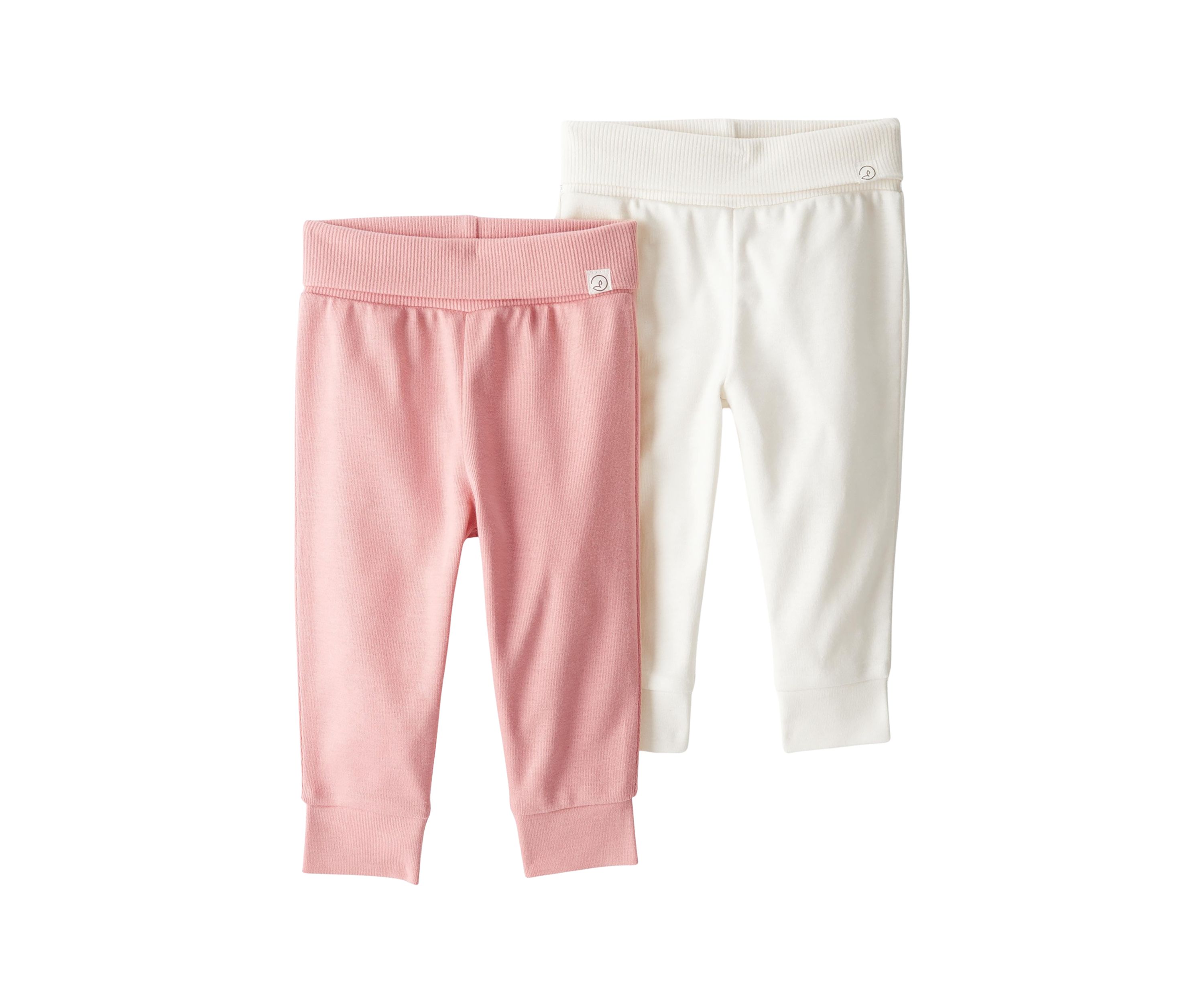 Baby Girls Jogger Pants - 2 Pack