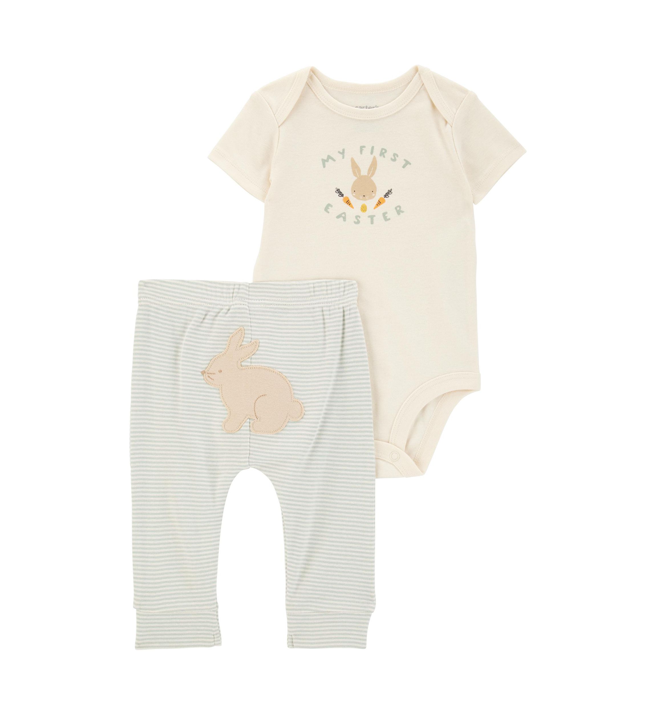 Baby Bodysuit and Pants Set