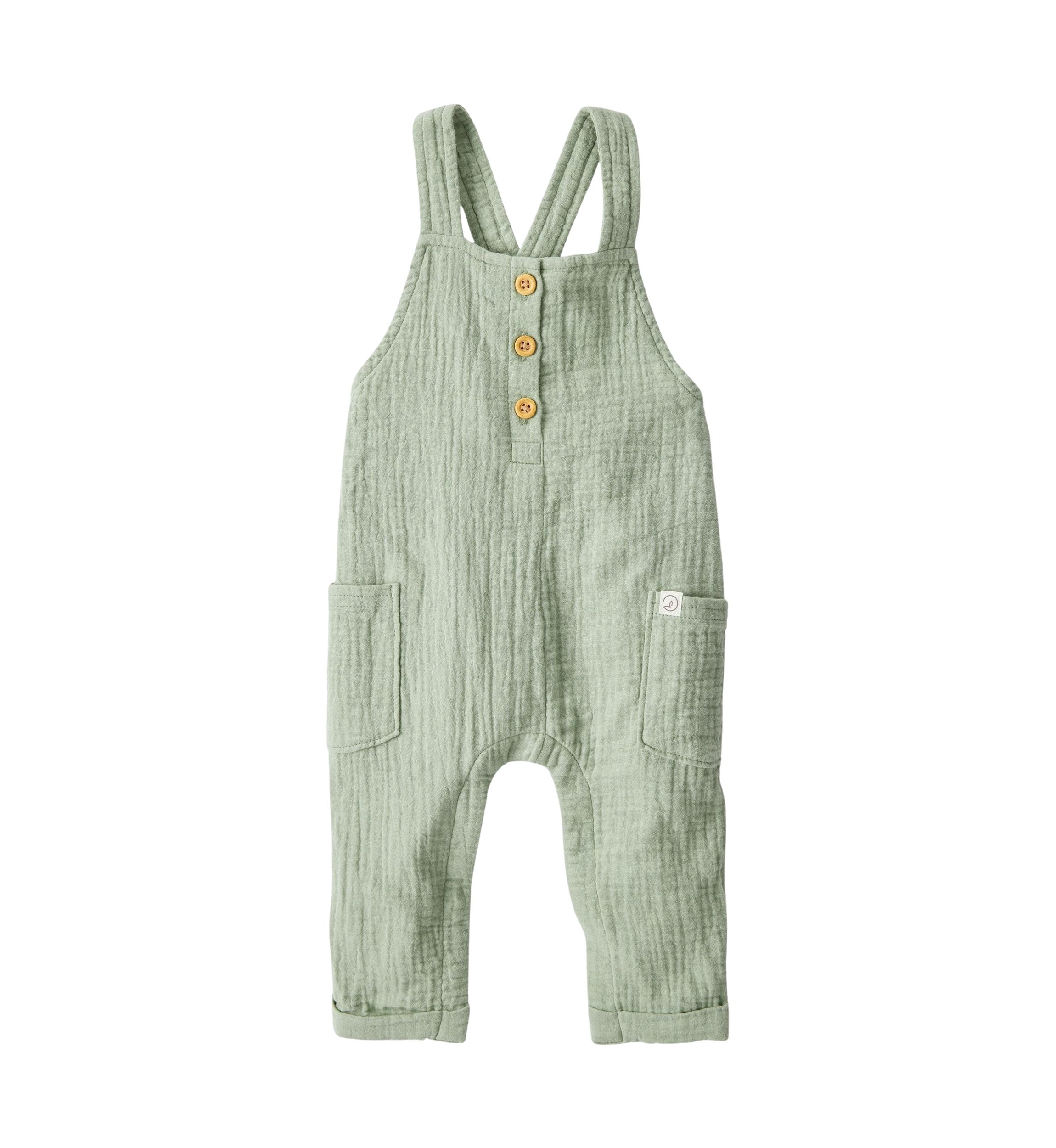 Baby Cotton Gauze Overall
