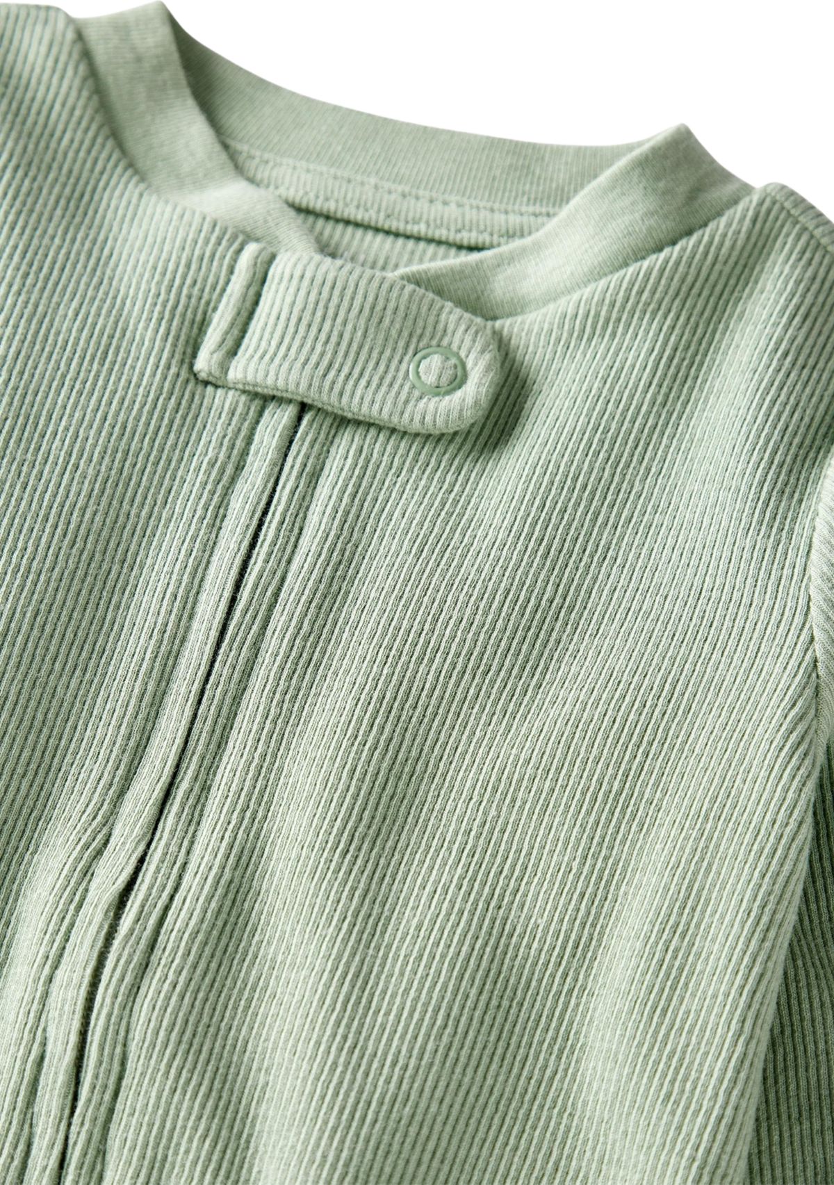Baby Cotton Snap Footie Pajamas