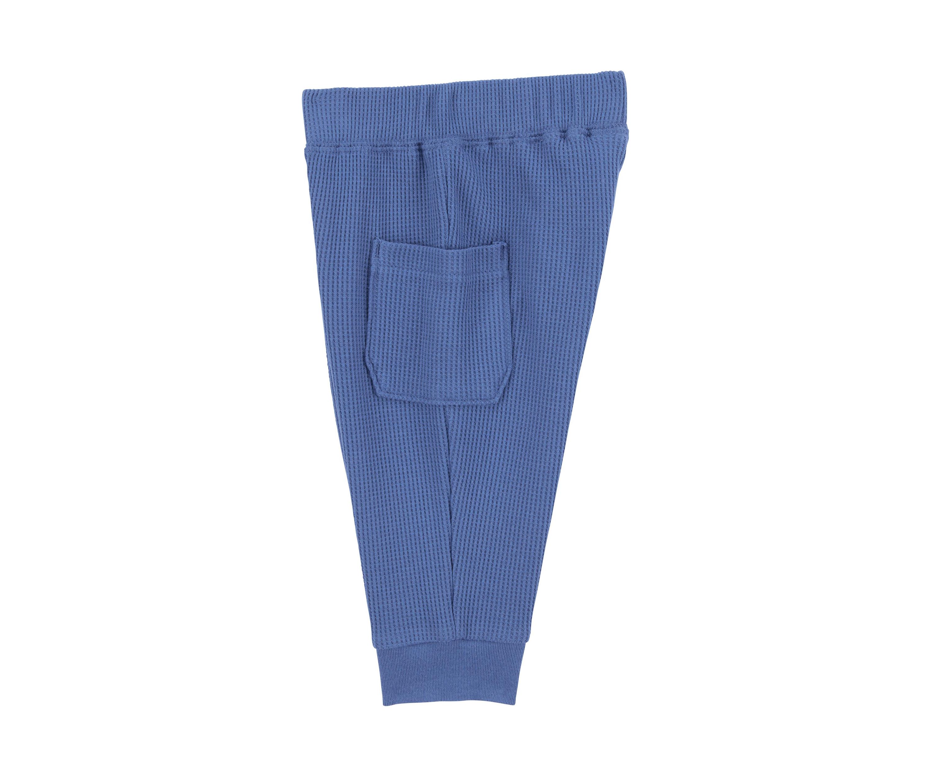 Baby Boys Waffle Knit Bodysuit and Pants Set