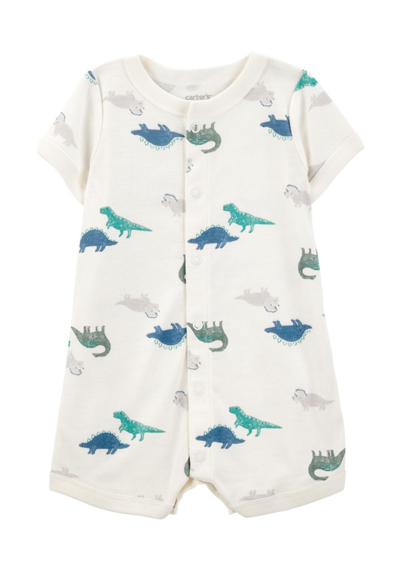 Baby Boys Dinosaur Print Romper