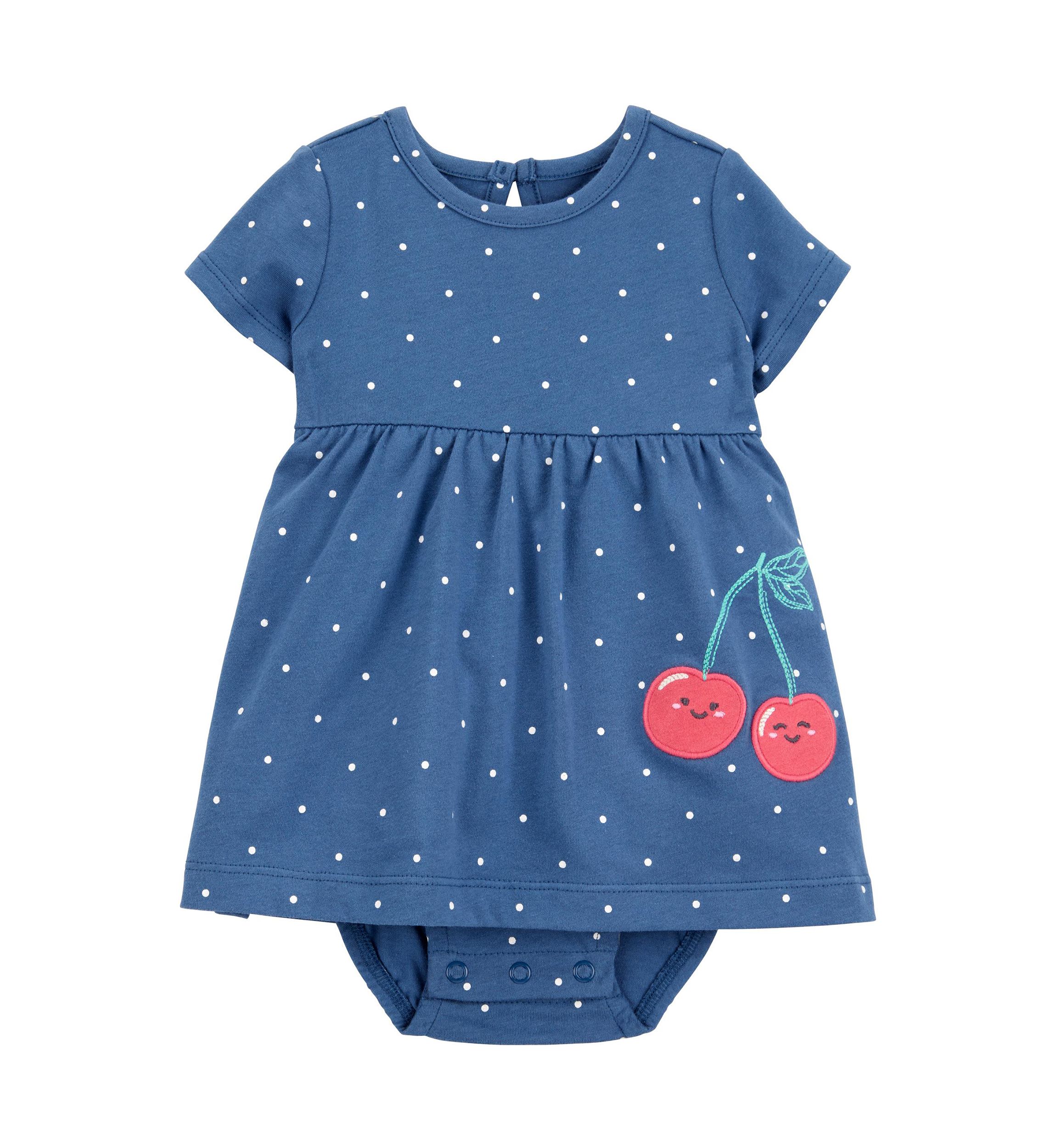 Baby Girls Cherry Sunsuit