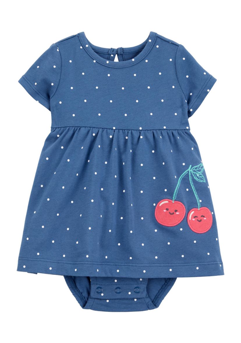 Baby Girls Cherry Sunsuit