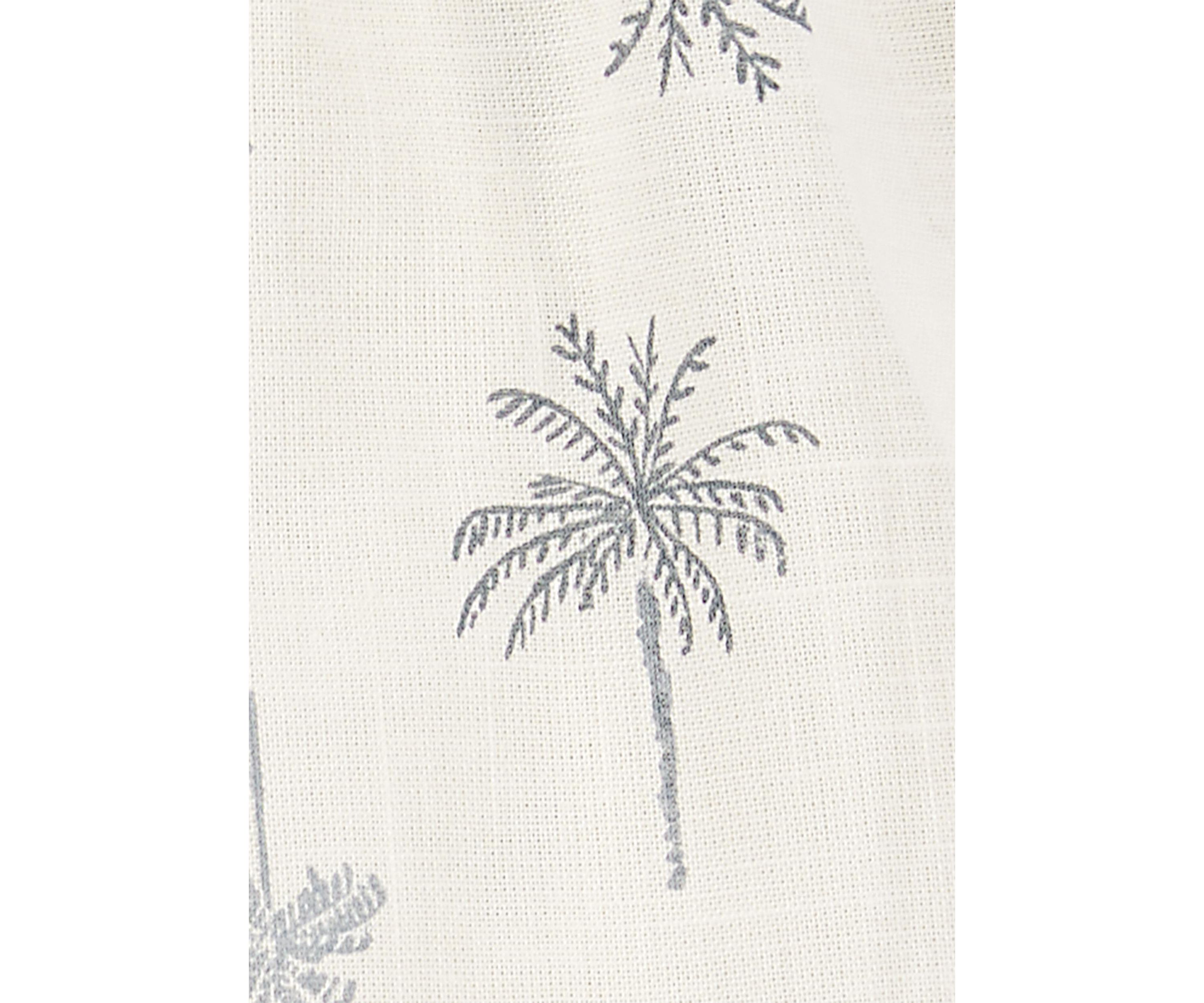 Baby Girls Palm Tree Printed Romper