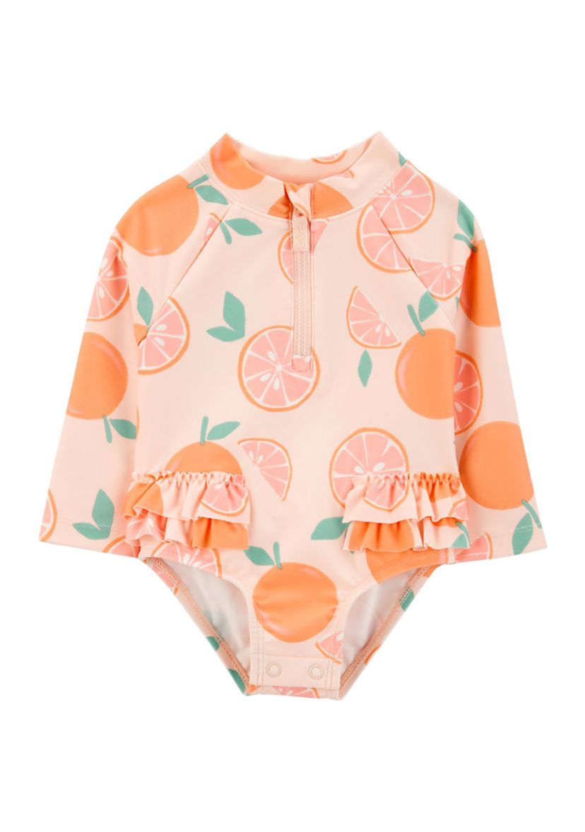 Baby Girls Printed Rashguard 