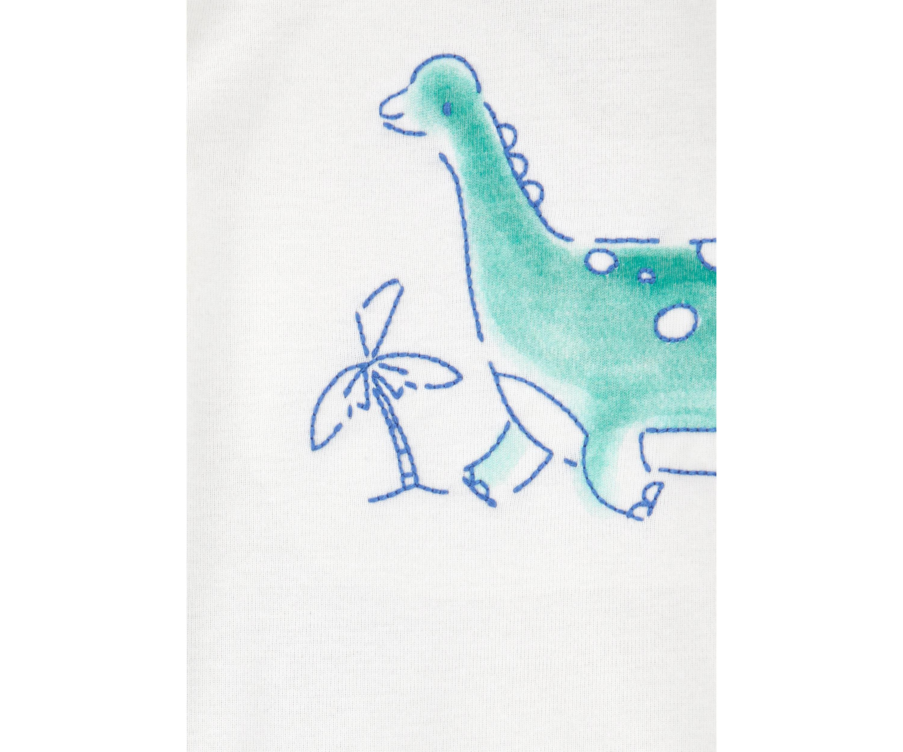 Baby Boys 2 Piece Dinosaur Bodysuit and Jogger Pant Set