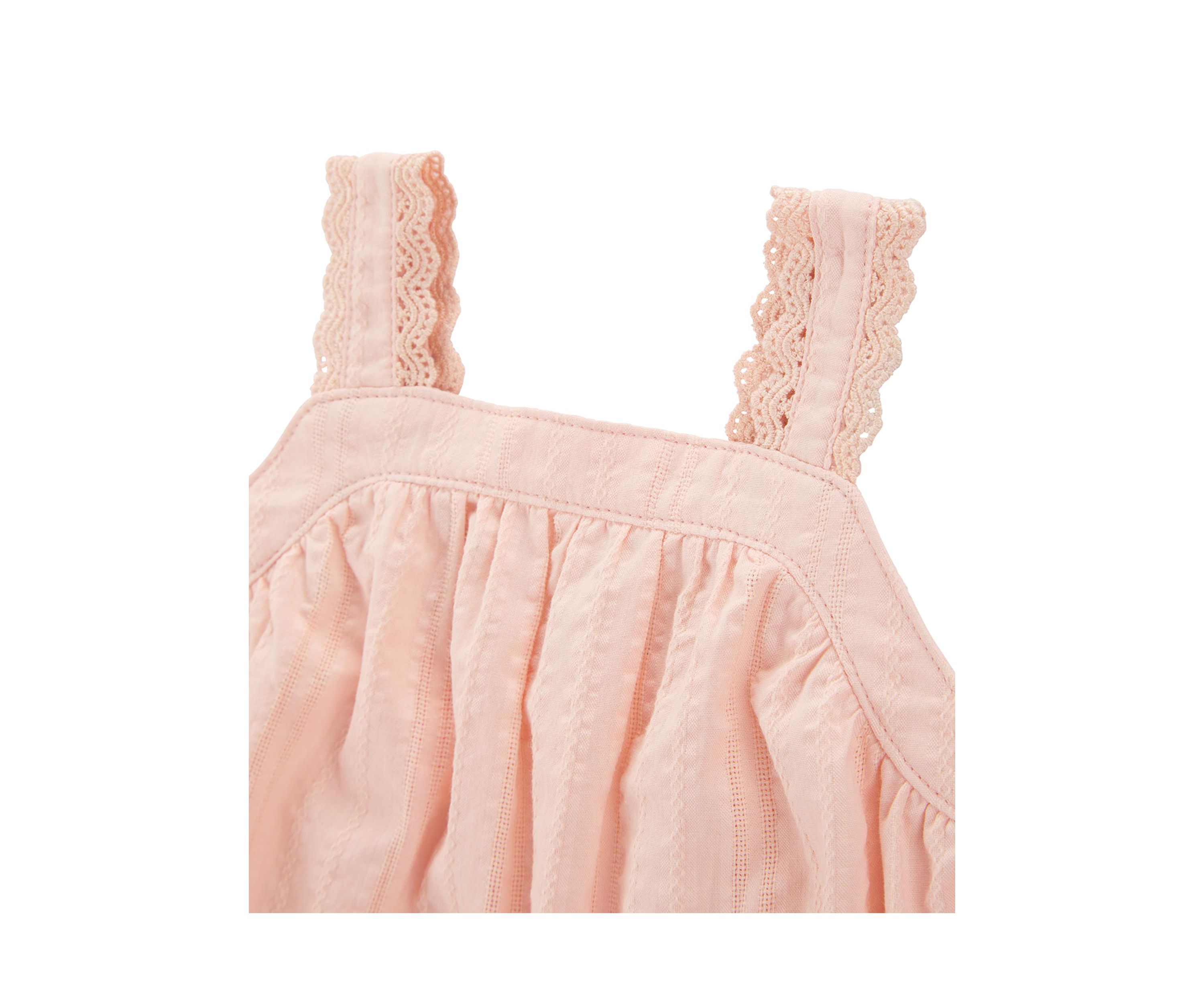 Baby Girls Square Neck Top and Shorts Set with Headwrap