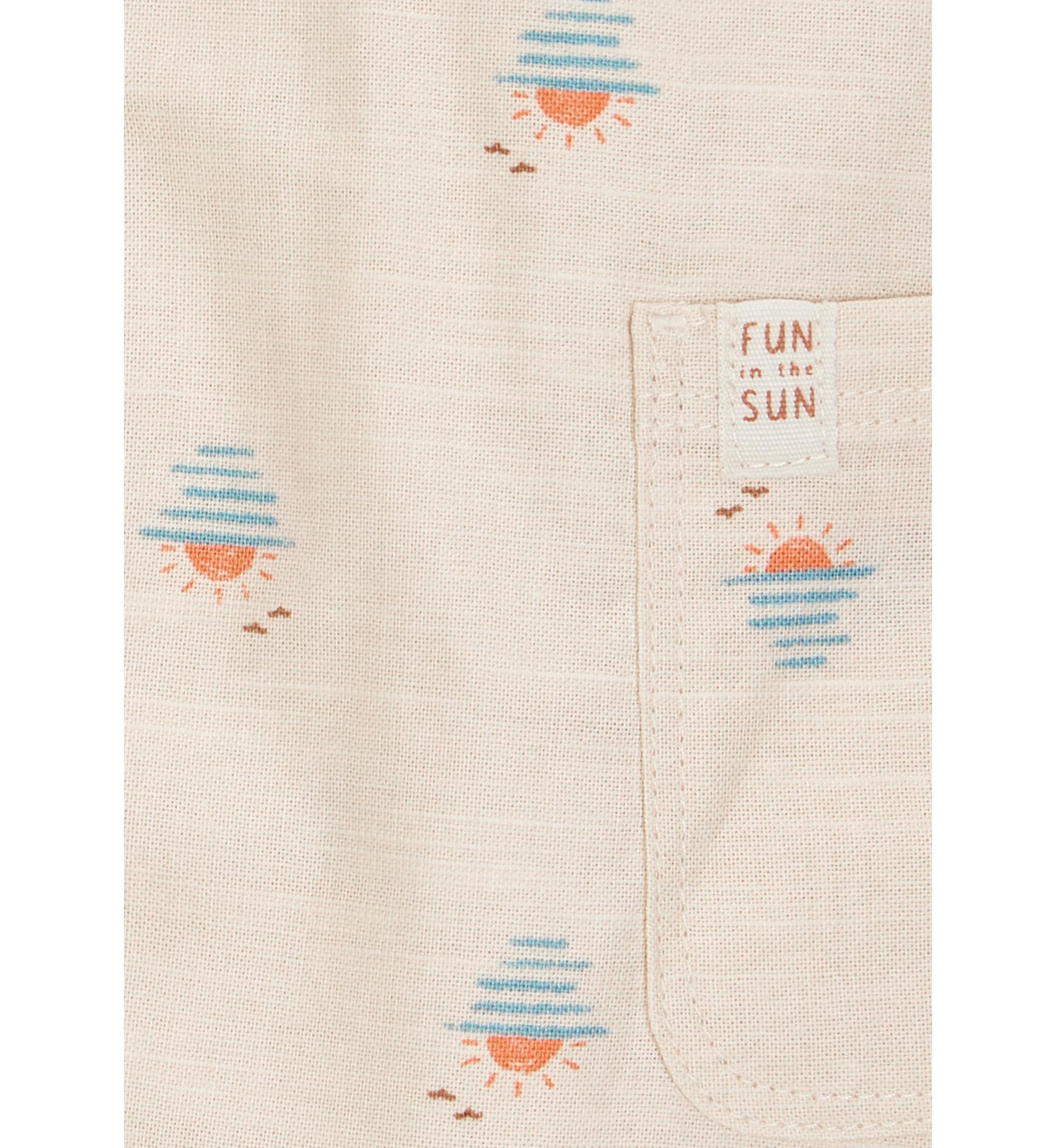 Baby Boys Printed Romper