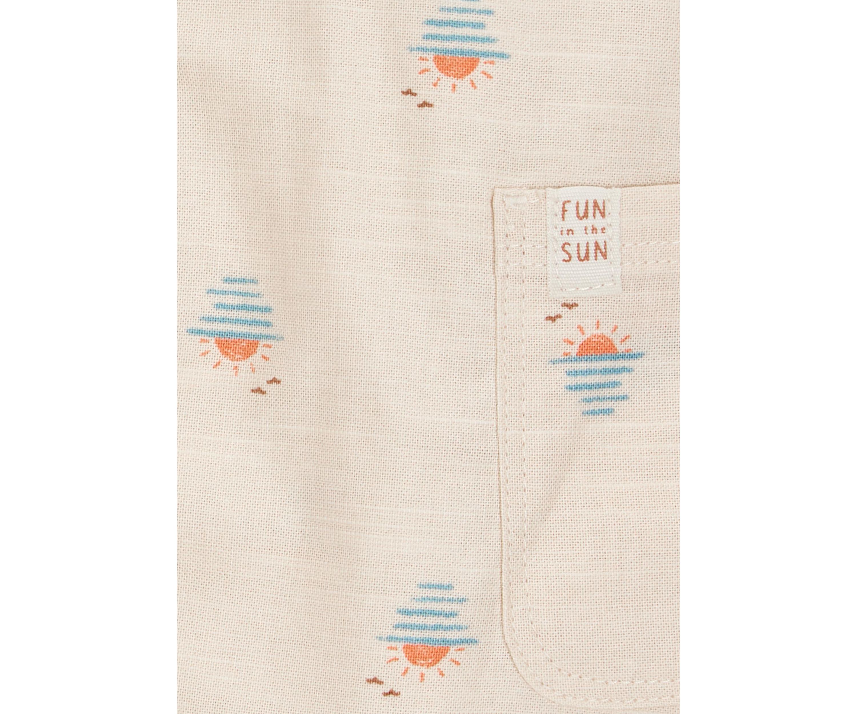 Baby Boys Printed Romper