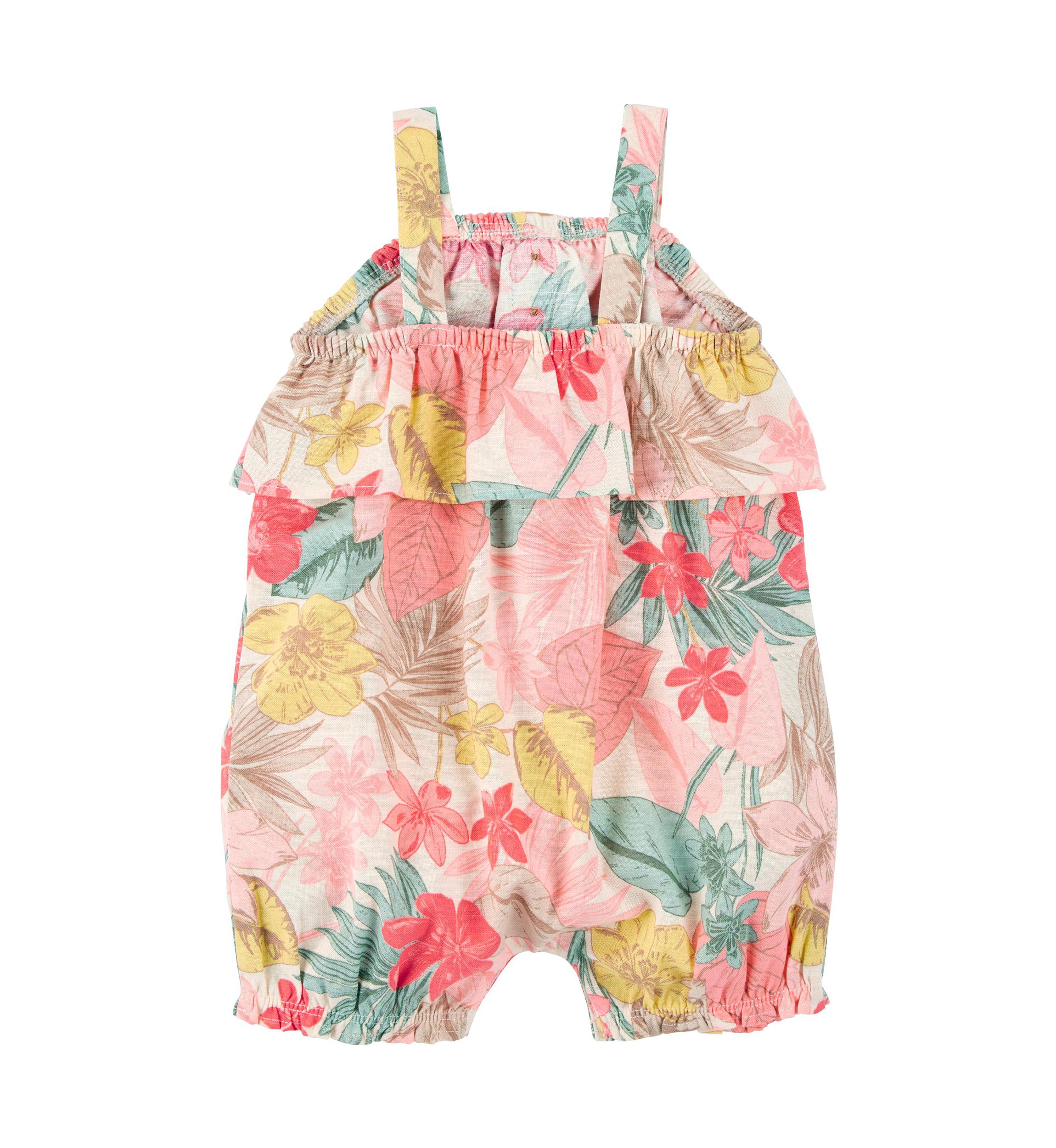 Baby Girls Printed One Piece Romper