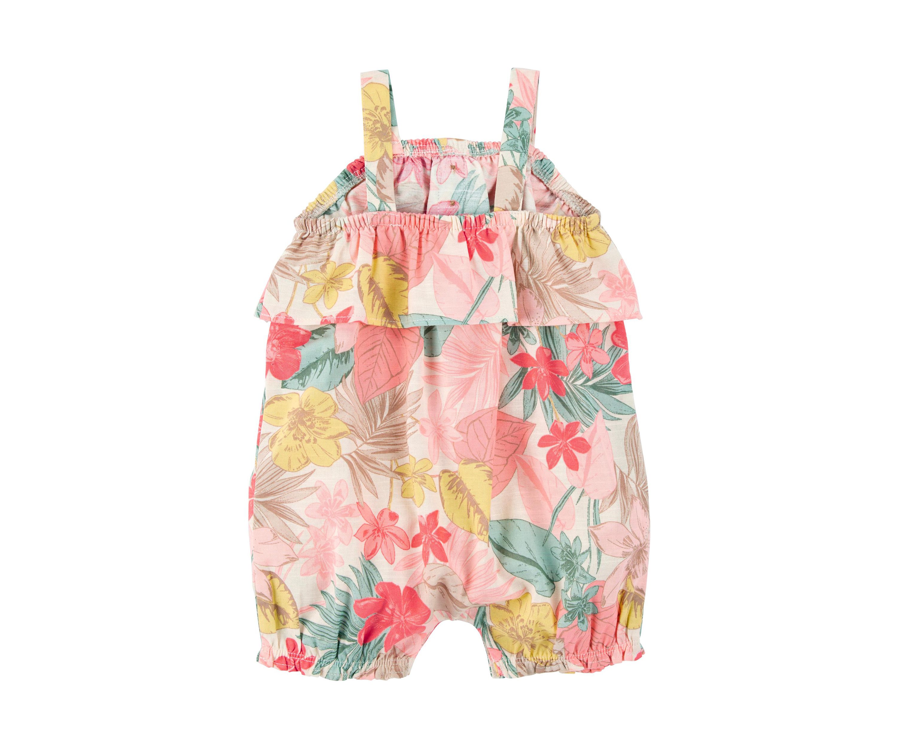 Baby Girls Printed One Piece Romper