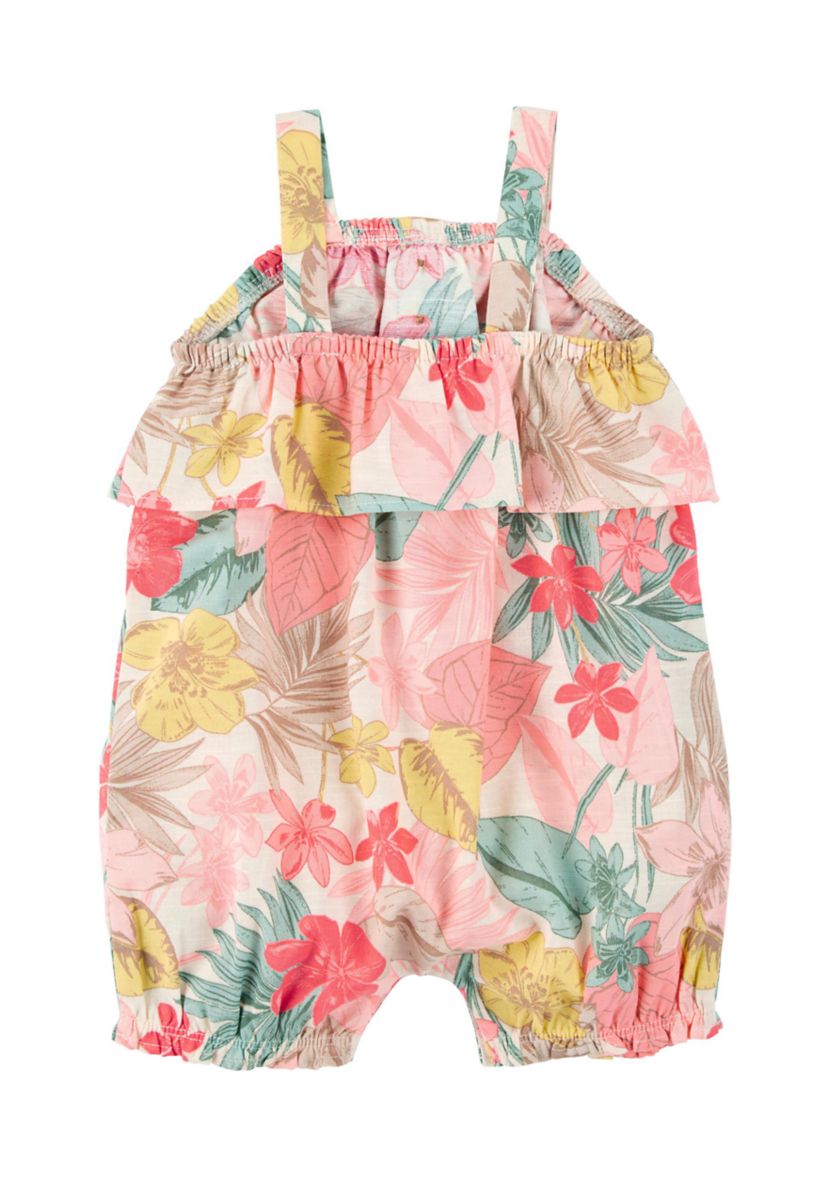 Baby Girls Printed One Piece Romper