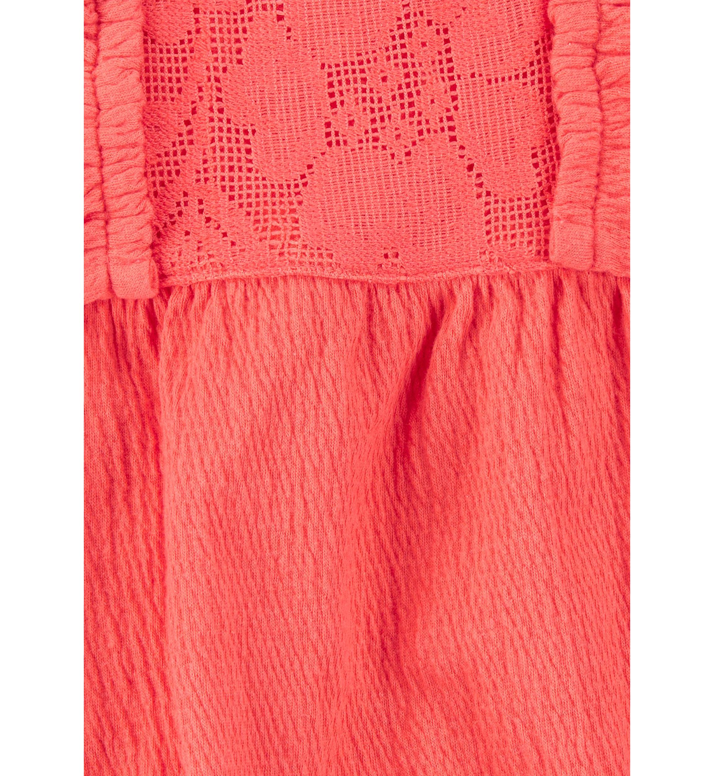 Baby Girls Flutter Sleeve One Piece Romper