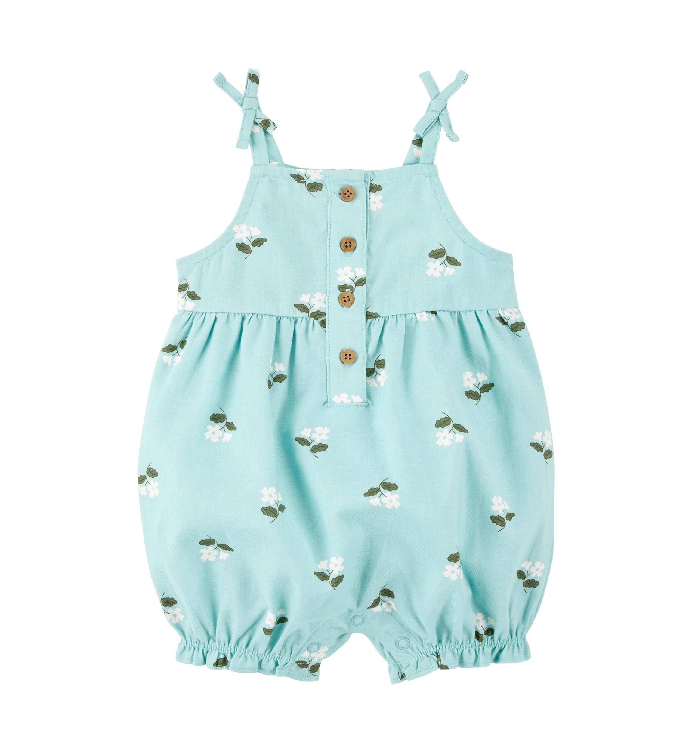 Baby Girls Printed One Piece Romper