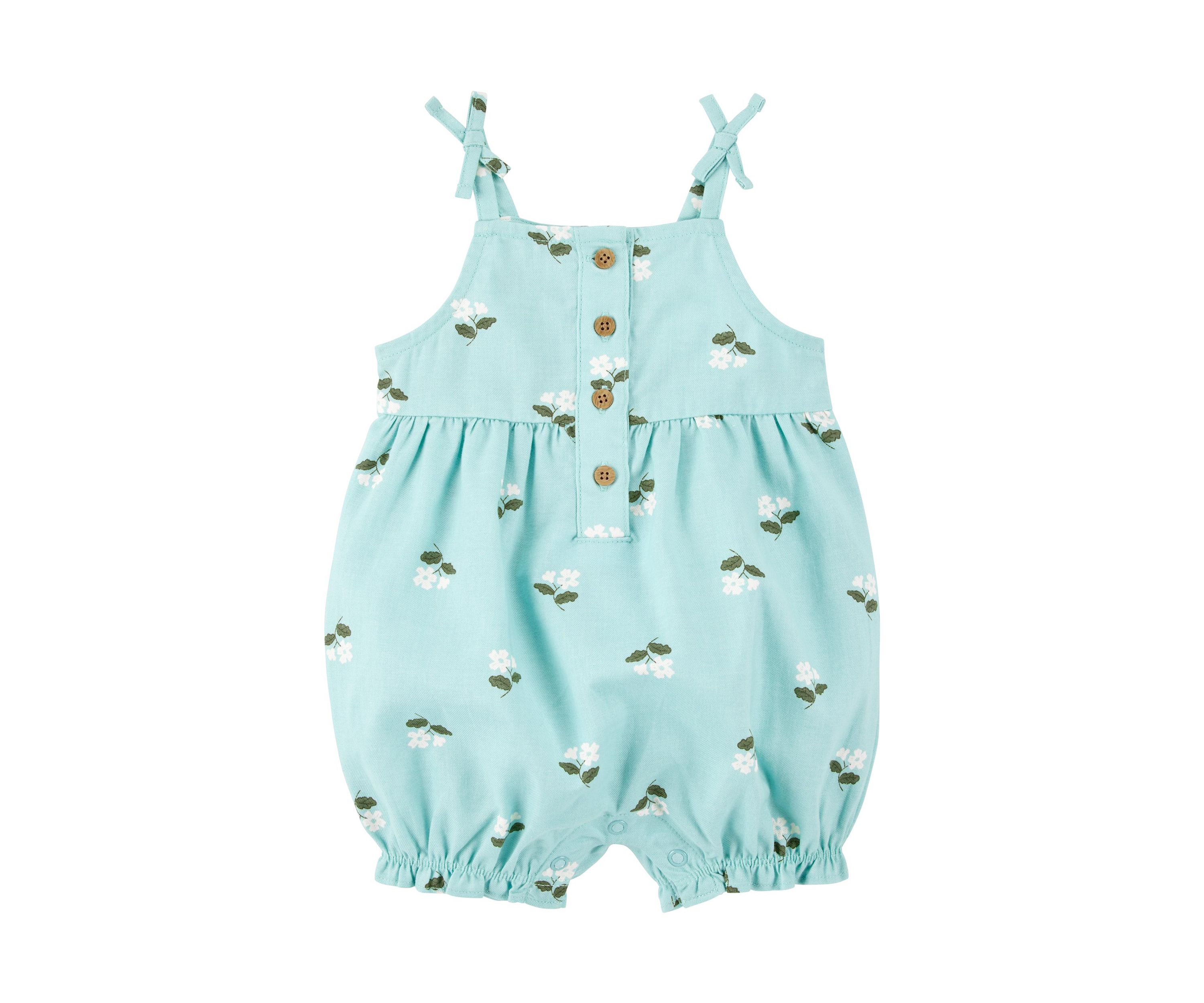Baby Girls Printed One Piece Romper