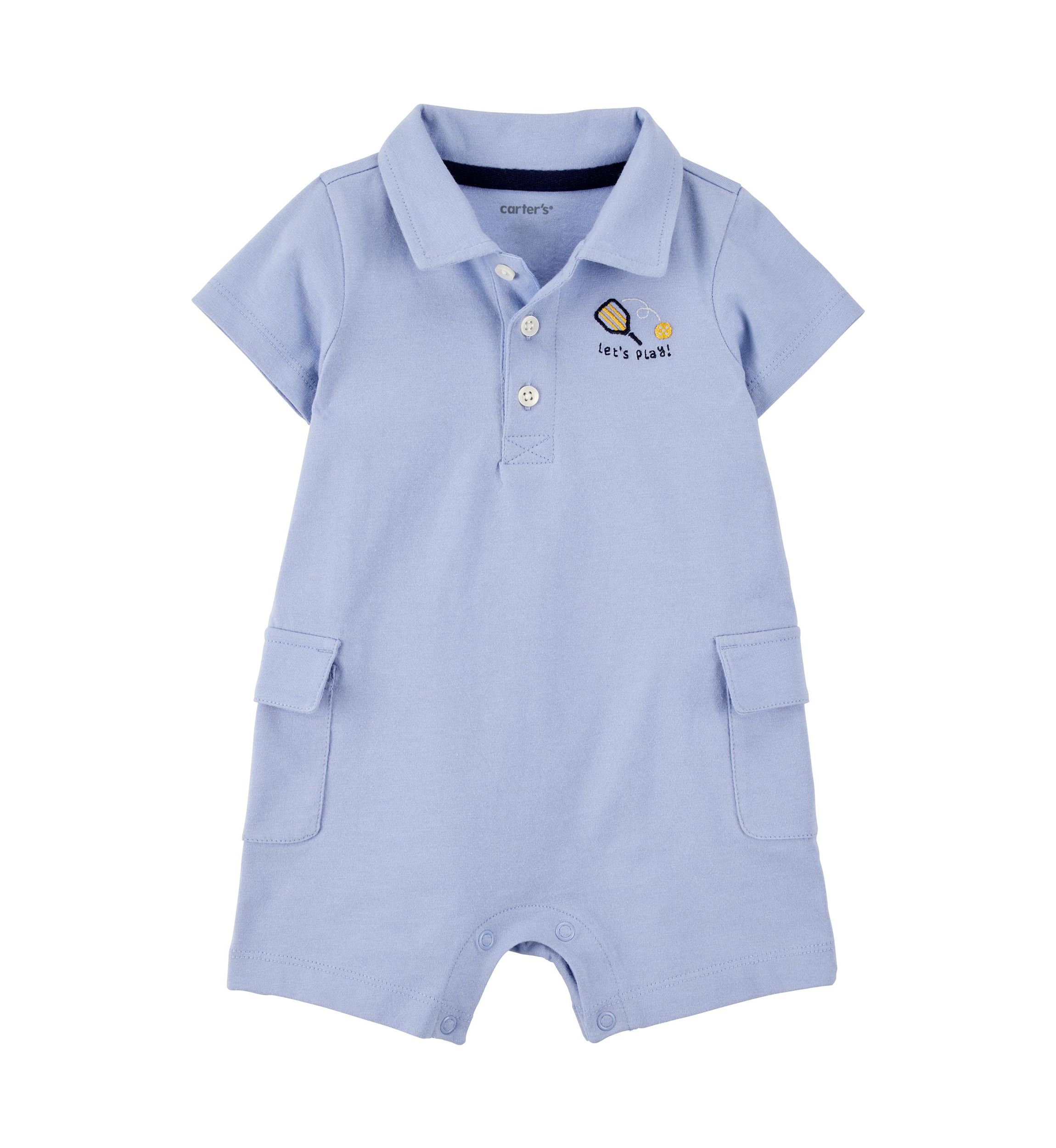 Baby Boys Polo Romper