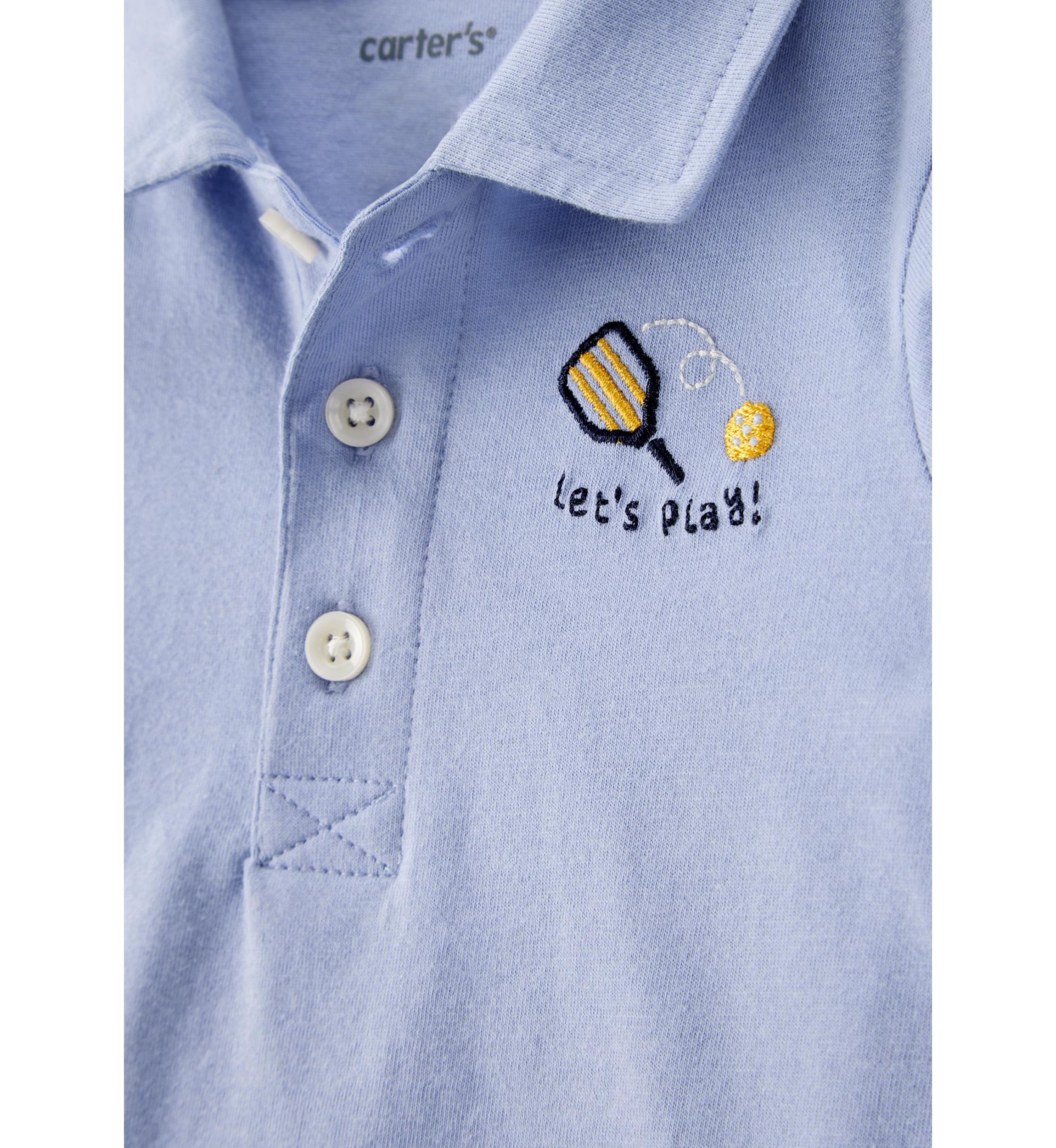 Baby Boys Polo Romper