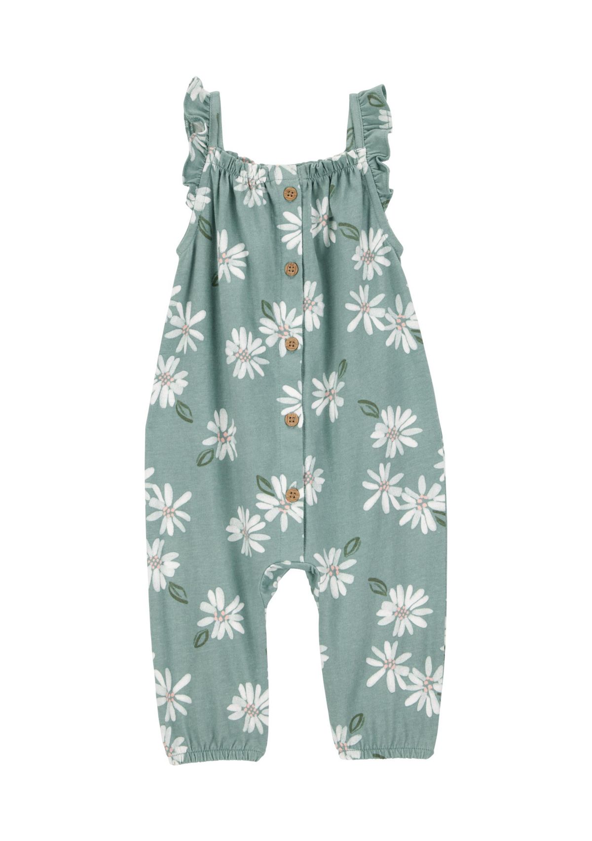 Baby Girls Floral Jumpsuit 